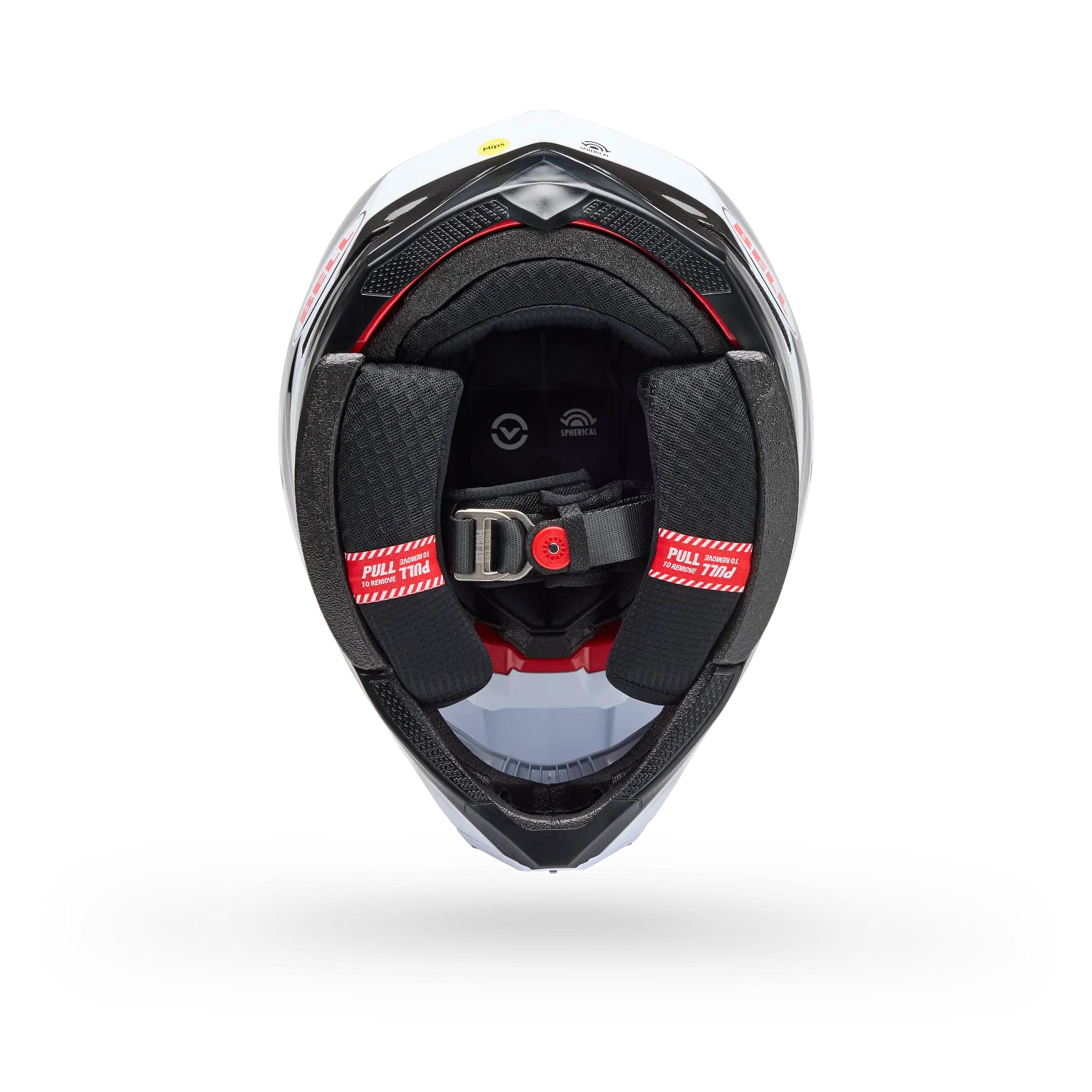 Bell Moto-10 Spherical Grid ECE 22.06 White / Black / Grey