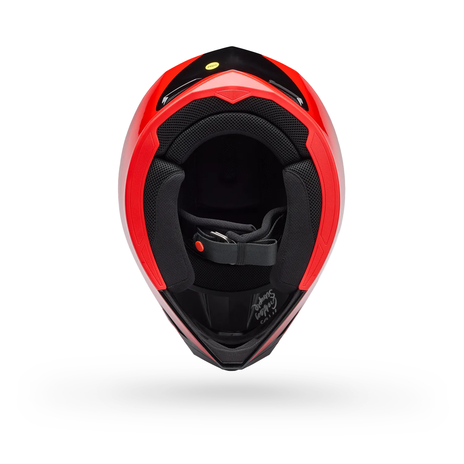 Bell MX-10 MIPS Wave Youth ECE 22.06 Red / Black