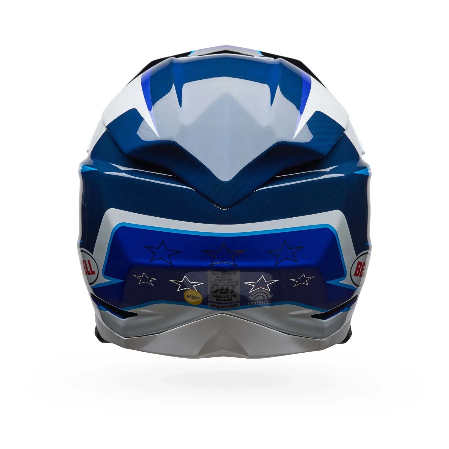 Bell Moto-10 Spherical Tomac25 ECE 22.06 Gloss Blue / White