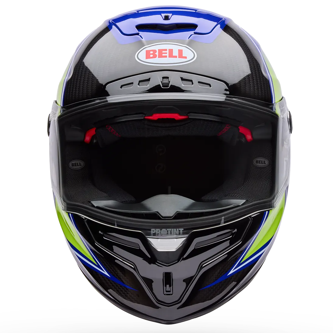 Bell Race Star DLX Flex Grid ECE 22.06 Blue / Yellow - FREE UK Delivery, FREE 365 Day Returns | Moto Central