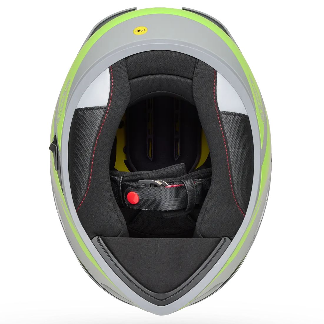 Bell Lithium MIPS Tech ECE 22.06 Yellow / Grey - FREE UK Delivery, FREE 365 Day Returns | Moto Central