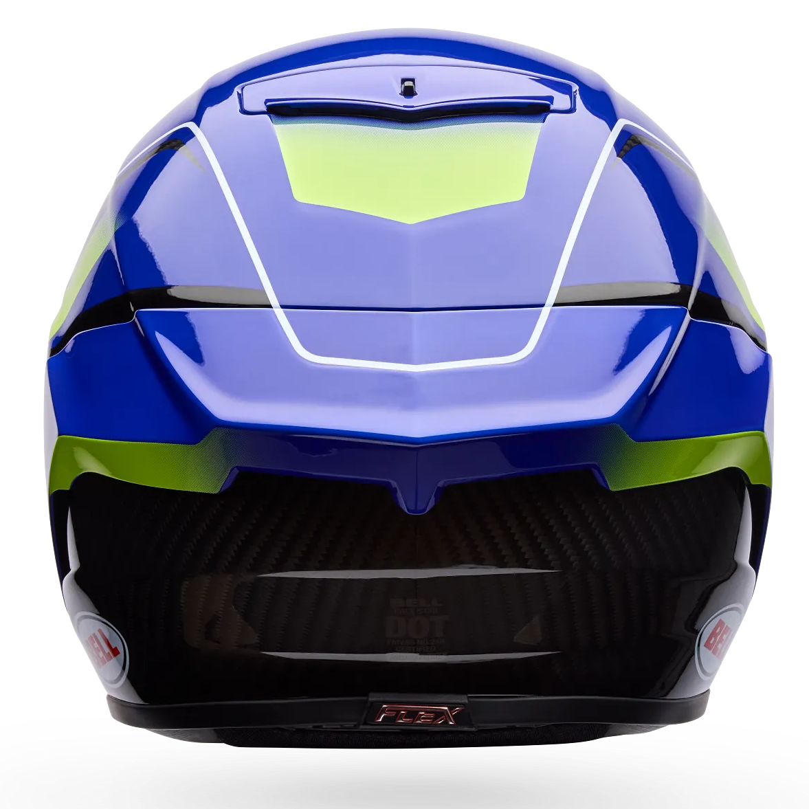 Bell Race Star DLX Flex Grid ECE 22.06 Blue / Yellow - FREE UK Delivery, FREE 365 Day Returns | Moto Central