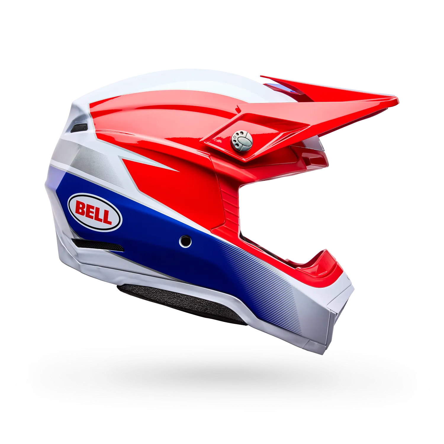 Bell Moto-10 MIPS Falcon ECE 22.06 Red / White - FREE UK Delivery, FREE 365 Day Returns | Moto Central