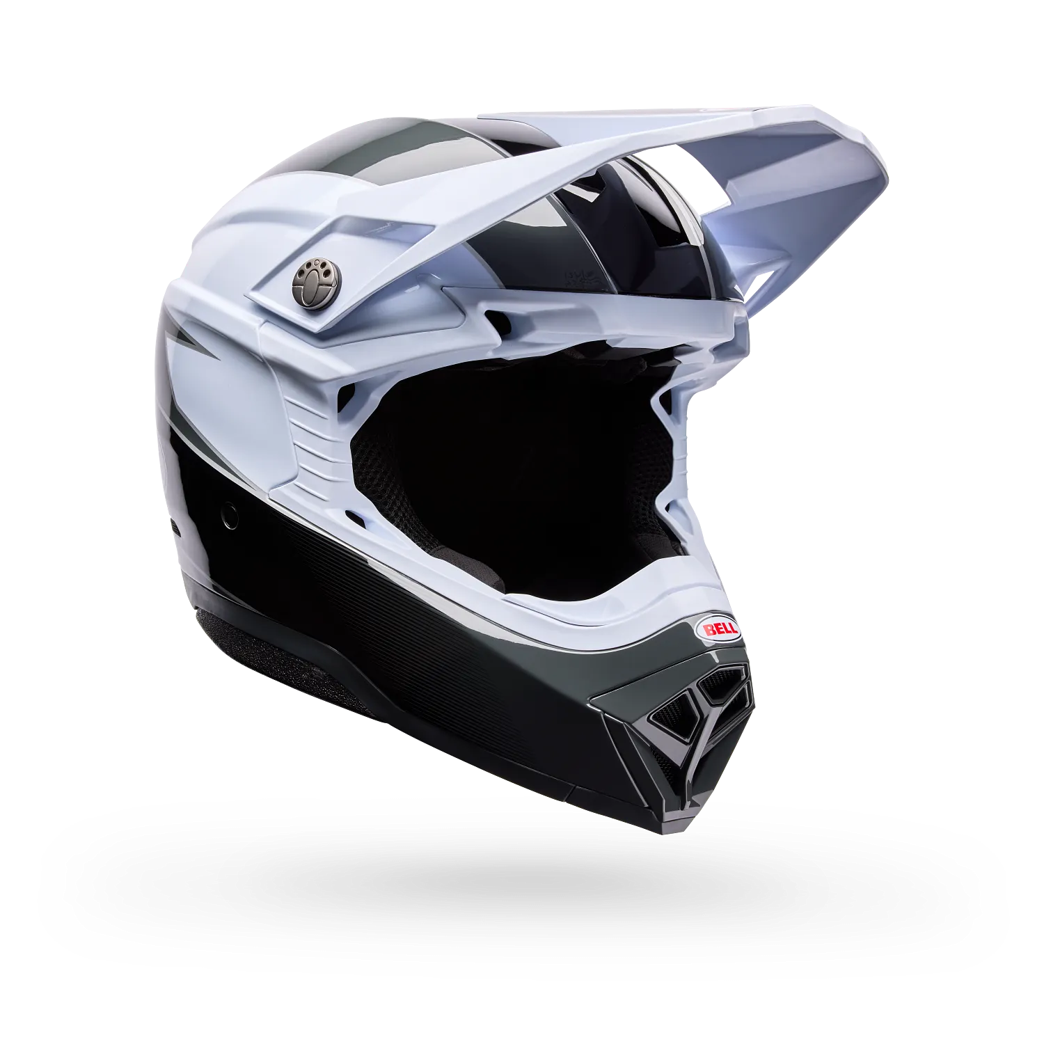 Bell Moto-10 MIPS Falcon ECE 22.06 White / Black - FREE UK Delivery, FREE 365 Day Returns | Moto Central
