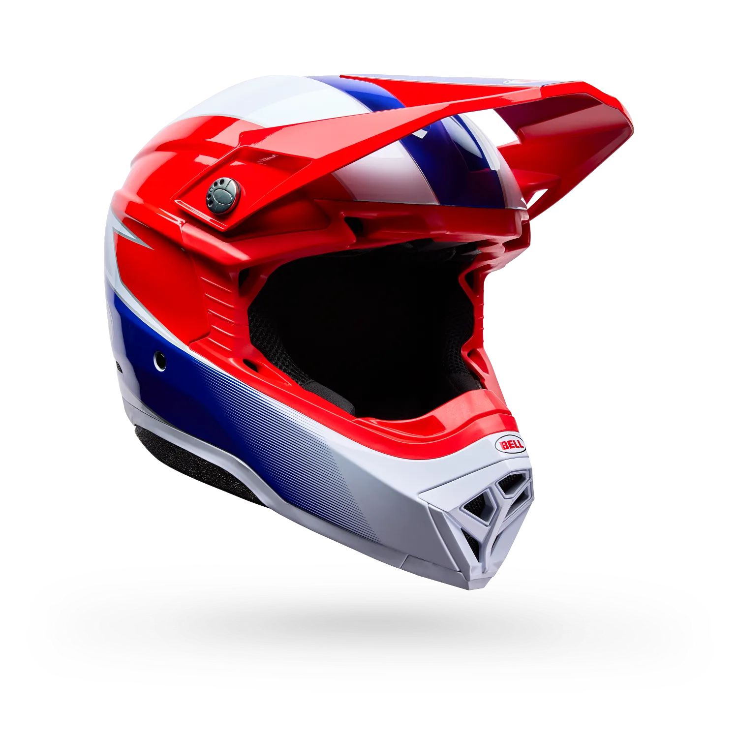 Bell Moto-10 MIPS Falcon ECE 22.06 Red / White - FREE UK Delivery, FREE 365 Day Returns | Moto Central