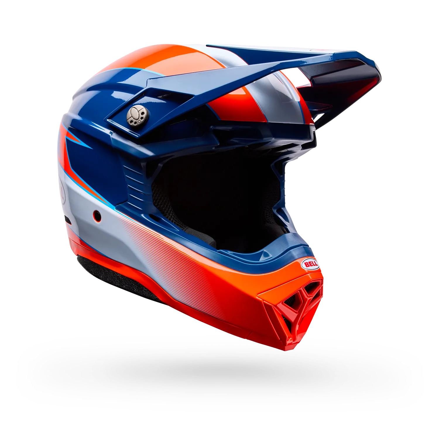 Bell Moto-10 MIPS Falcon ECE 22.06 Orange / Blue - FREE UK Delivery, FREE 365 Day Returns | Moto Central