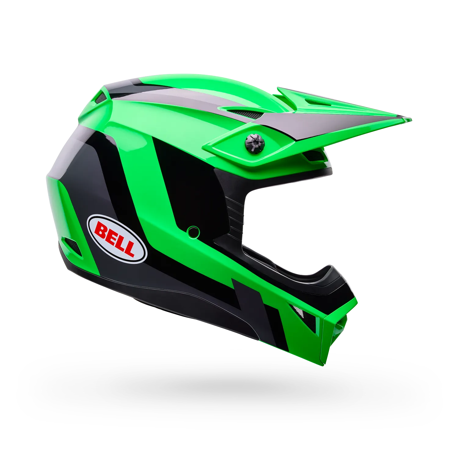 Bell MX-10 MIPS Dyno ECE 22.06 Green / Grey - FREE UK Delivery, FREE 365 Day Returns | Moto Central