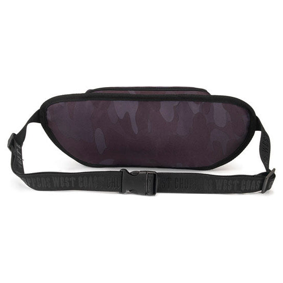 West Coast Choppers Waistbag II Grey Camo - rear strap view