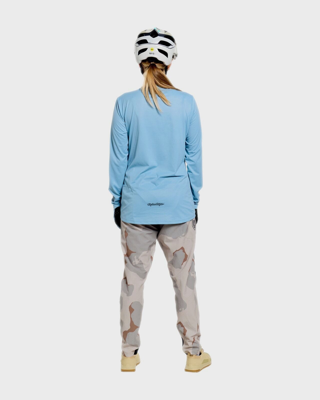 Troy Lee Designs Lilium Pro Ladies Cycle Trouser Flow Camo Pumice - FREE UK Shipping, FREE 365 Day Returns | Moto Central