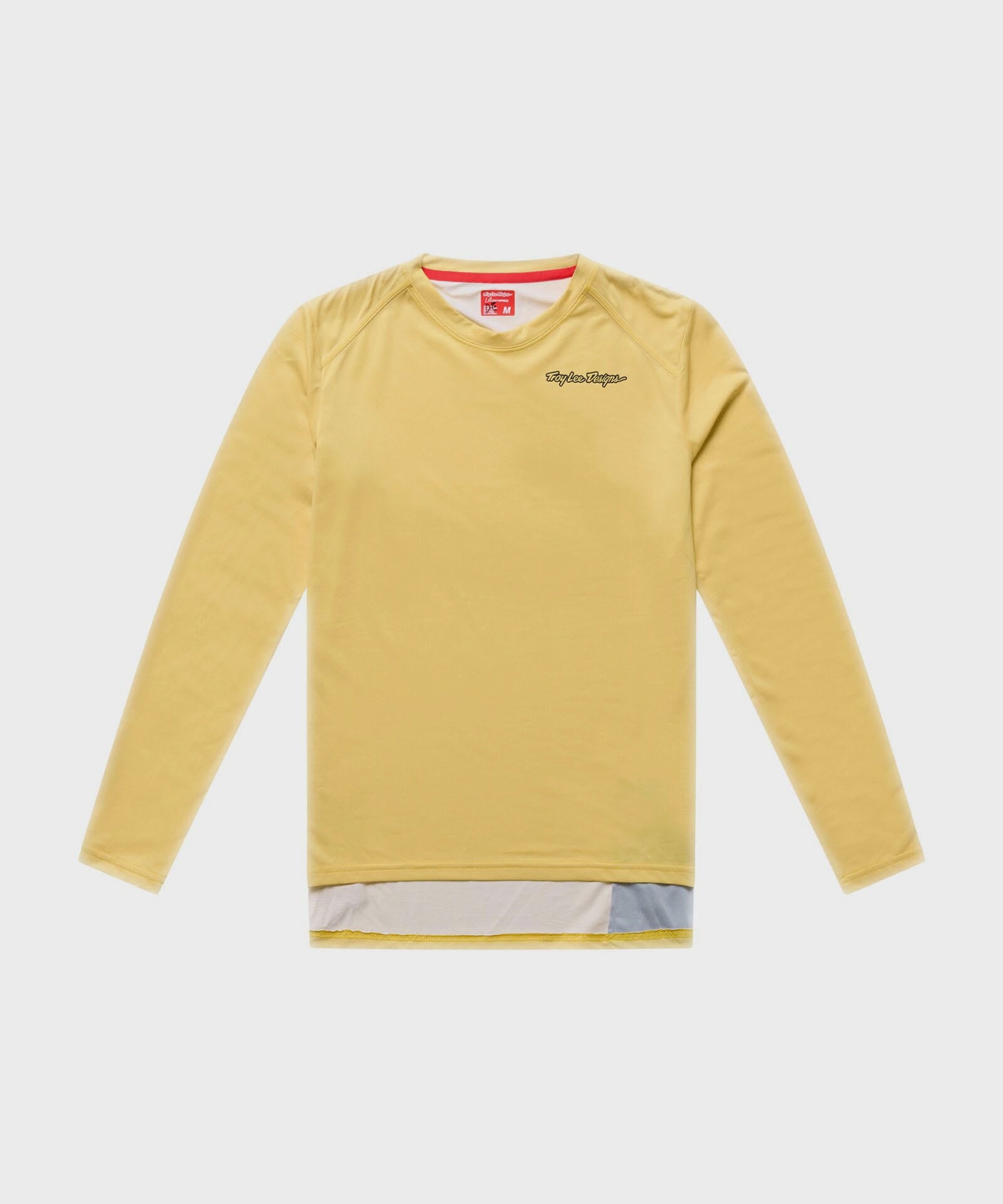 Troy Lee Designs Lilium Pro Long Sleeves Ladies Cycle Jersey Mono Butter - FREE UK Shipping, FREE 365 Day Returns | Moto Central