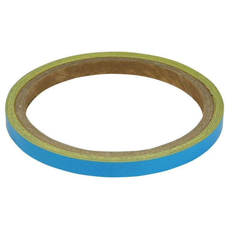 Bike It Reflective Wheel / Body Stripes Light Blue - product view