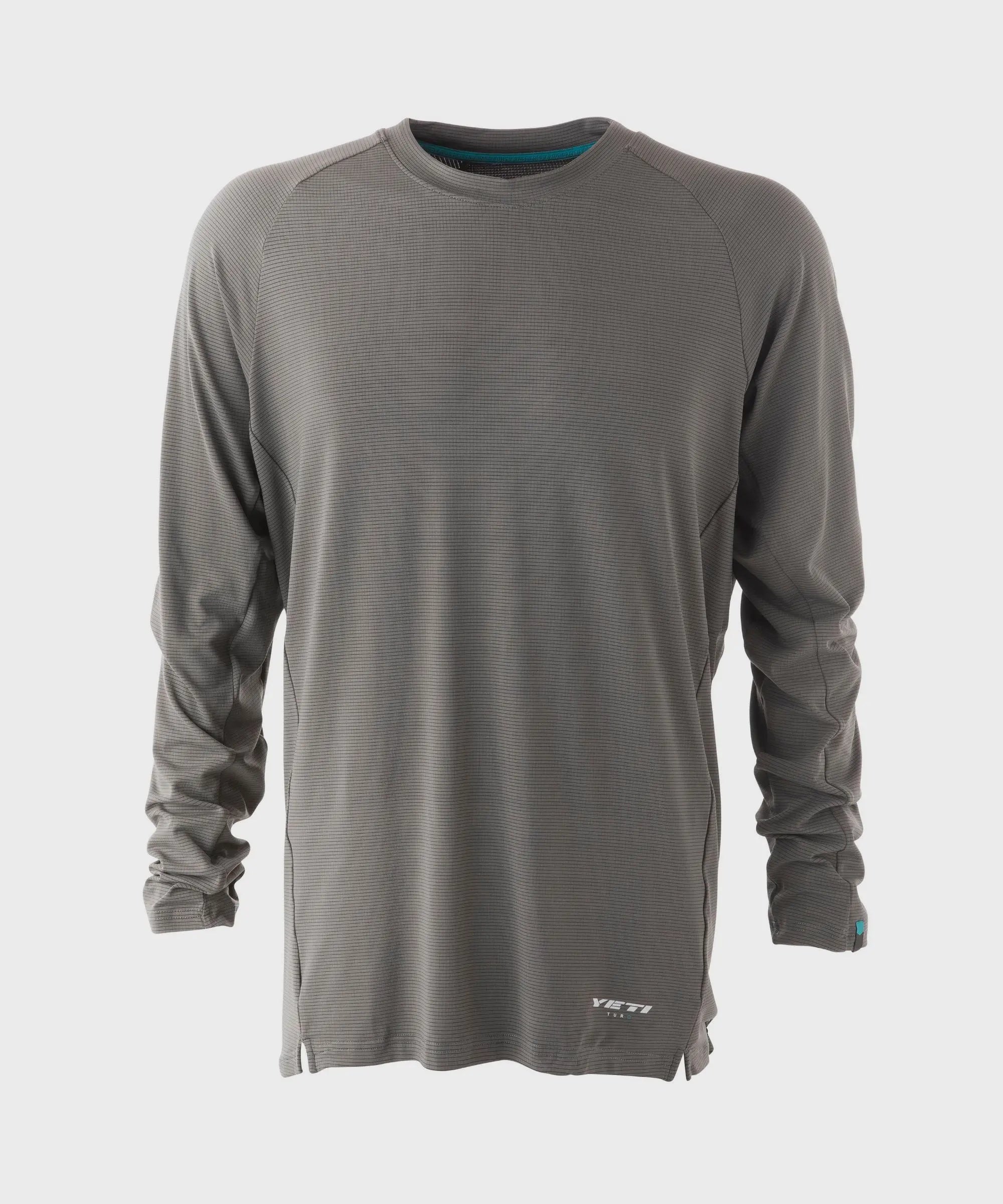 Yeti Turq Air Long Sleeves Cycle Jersey Gunmetal - FREE UK Shipping, FREE 365 Day Returns | Moto Central