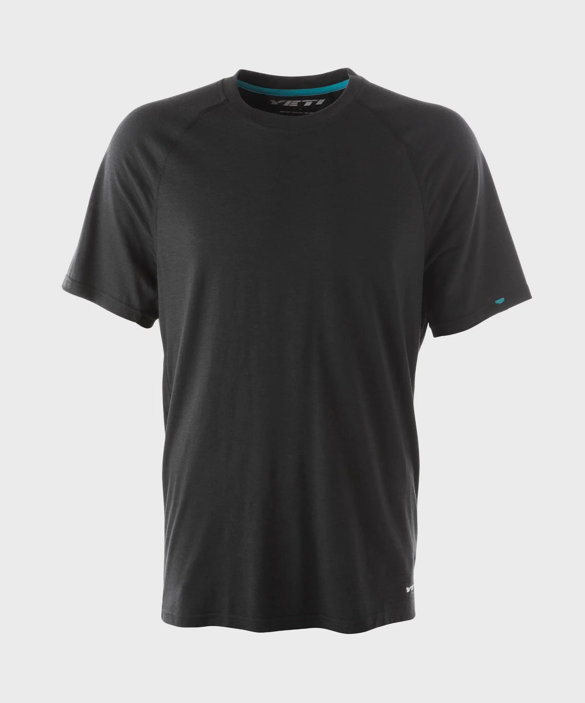 Yeti Turq Merino Short Sleeves Cycle Jersey Black - FREE UK Shipping, FREE 365 Day Returns | Moto Central