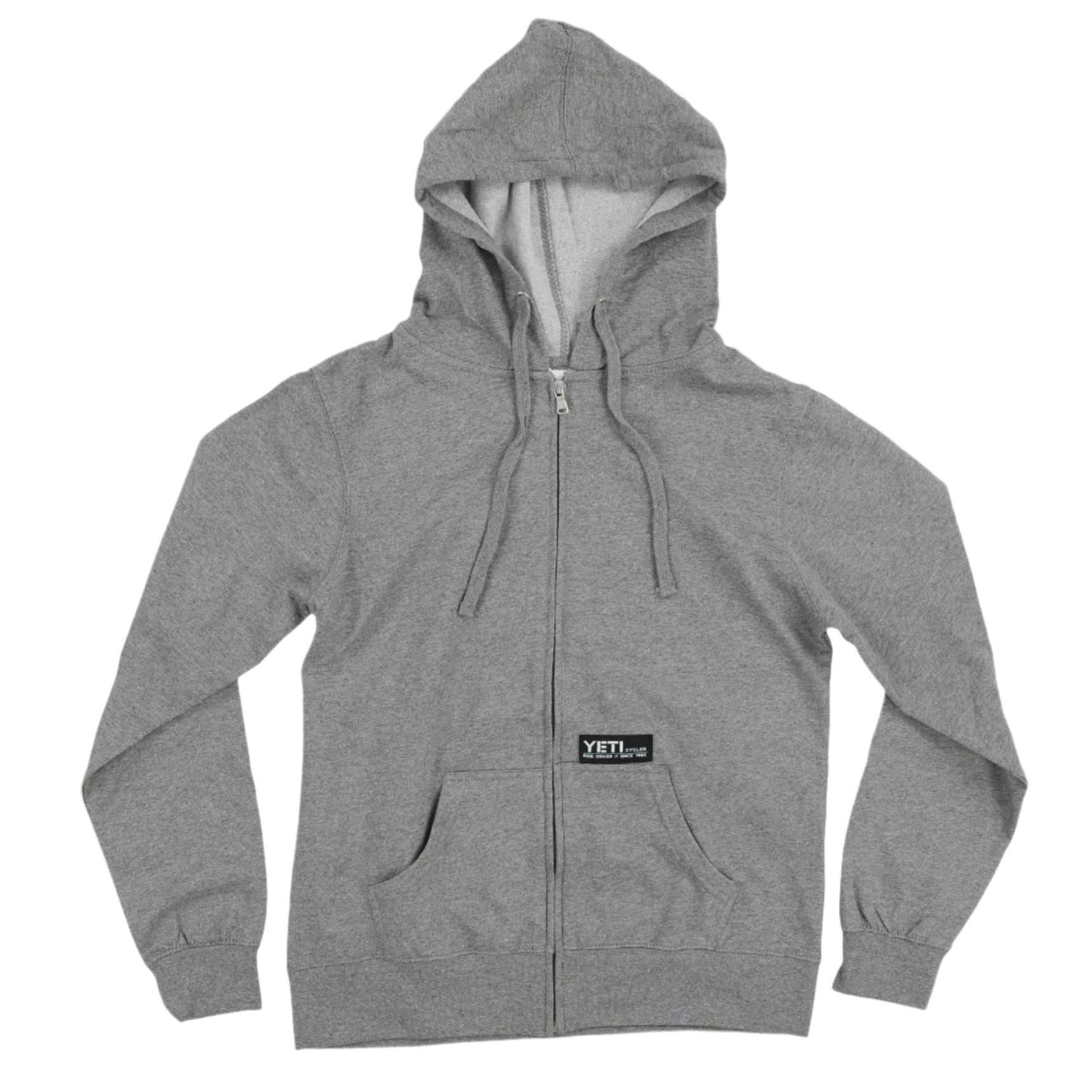 Yeti Zulu Zip Ladies Cycle Hoodie Gunmetal Heather - FREE UK Shipping, FREE 365 Day Returns | Moto Central