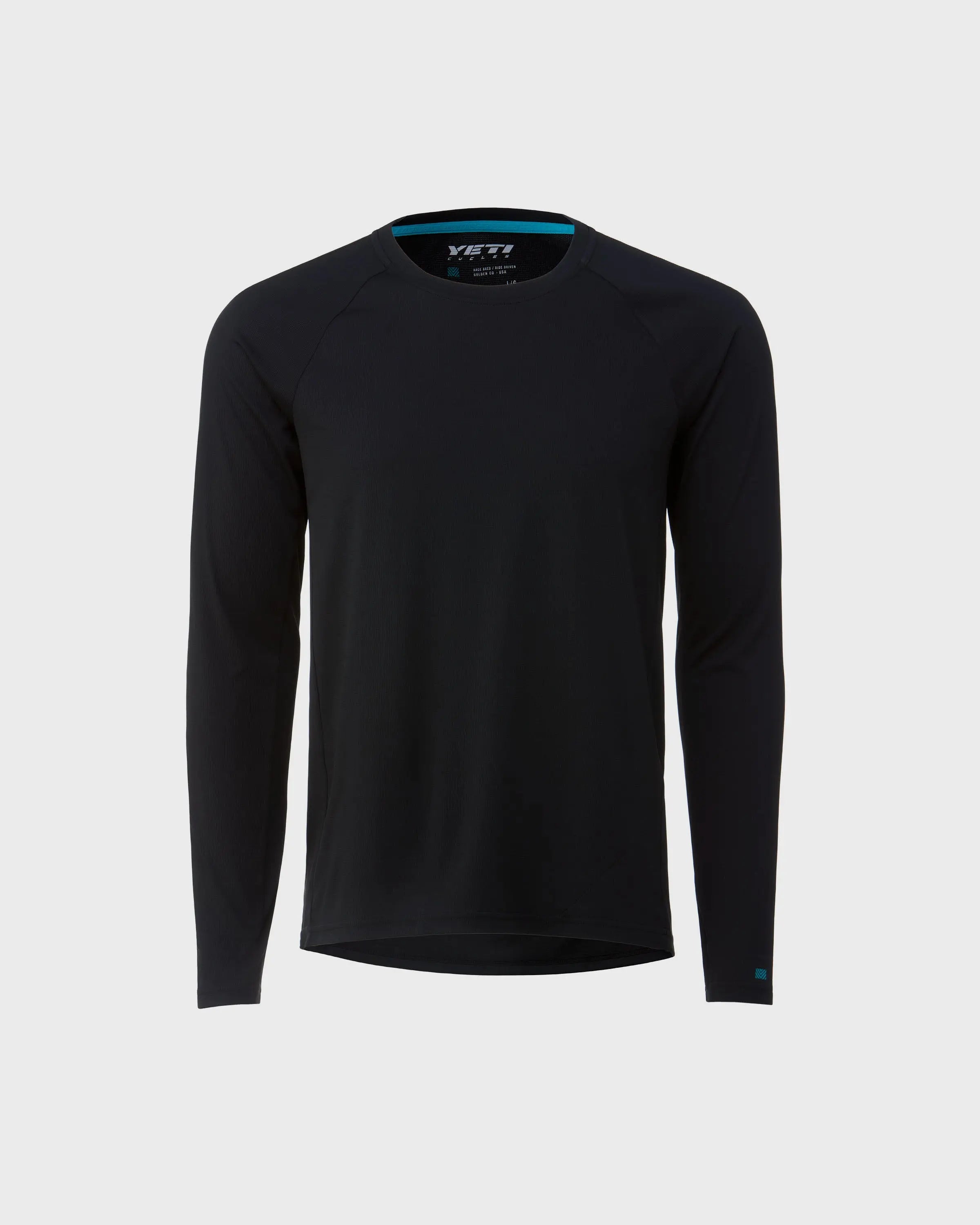 Yeti Tolland Long Sleeves Cycle Jersey Black - FREE UK Shipping, FREE 365 Day Returns | Moto Central