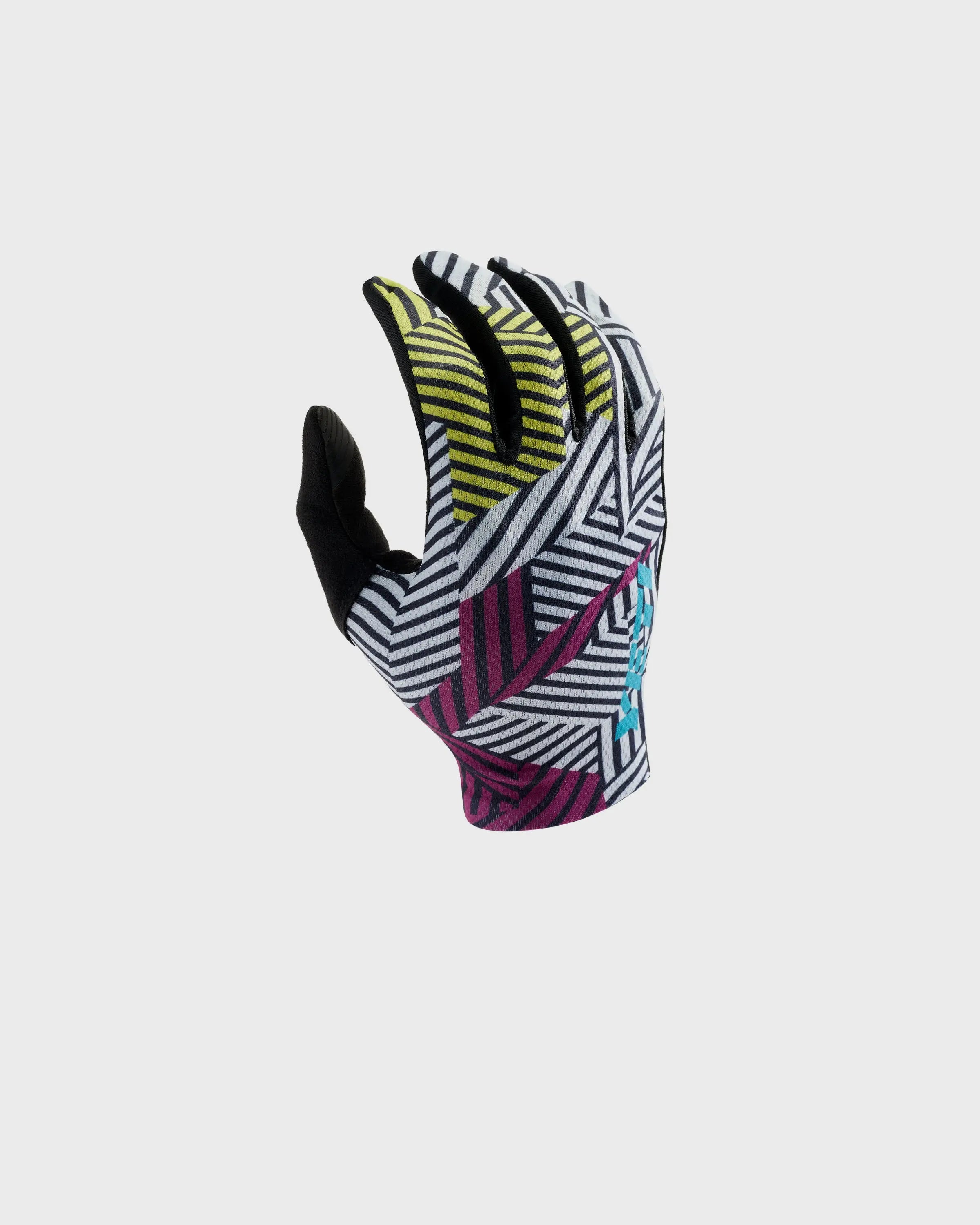 Yeti Enduro Cycle Gloves White Distortion - FREE UK Shipping, FREE 365 Day Returns | Moto Central
