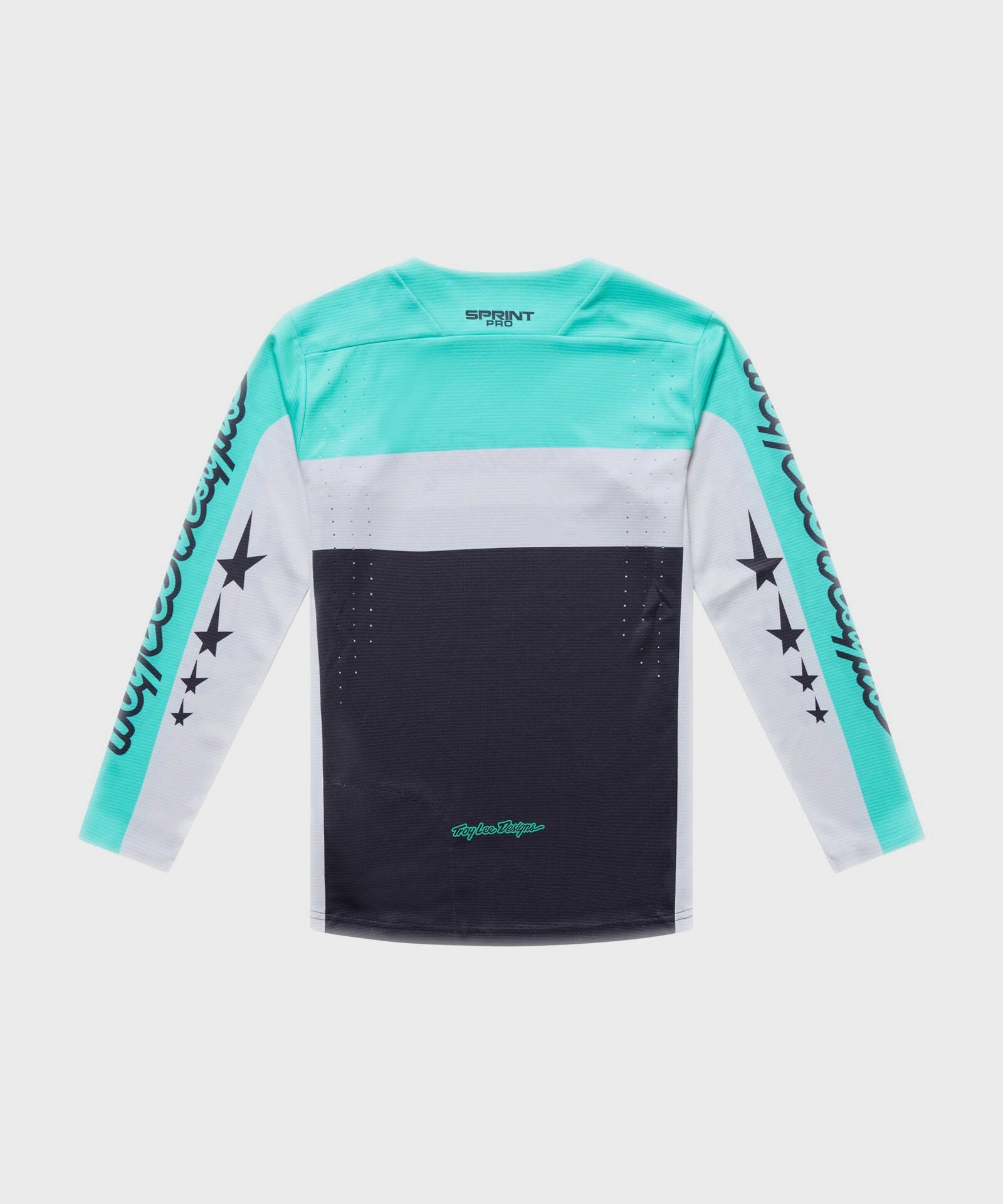 Troy Lee Designs Sprint Pro Youth Cycle Jersey Yo Moto Carbon - FREE UK Shipping, FREE 365 Day Returns | Moto Central