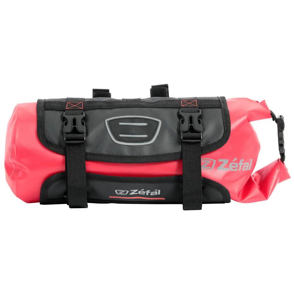 Zefal Z Adventure F10 Handlebar Bag Red / Black - 10 Litre - FREE UK Shipping, FREE 365 Day Returns | Moto Central