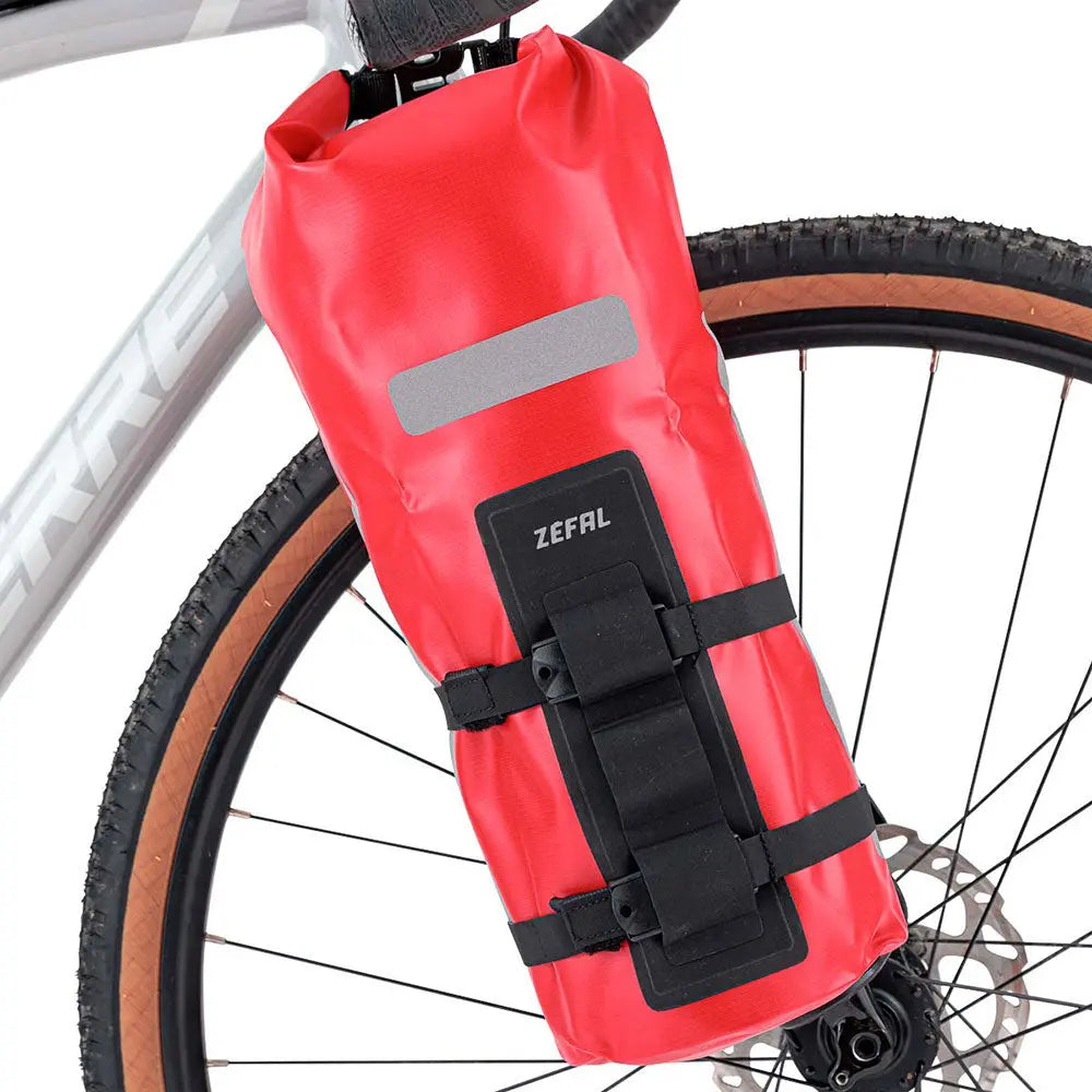 Zefal Z Adventure Dry Bag Red - 6 L - FREE UK Shipping, FREE 365 Day Returns | Moto Central