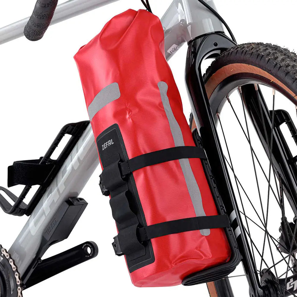 Zefal Z Adventure Dry Bag Red - 6 L - FREE UK Shipping, FREE 365 Day Returns | Moto Central