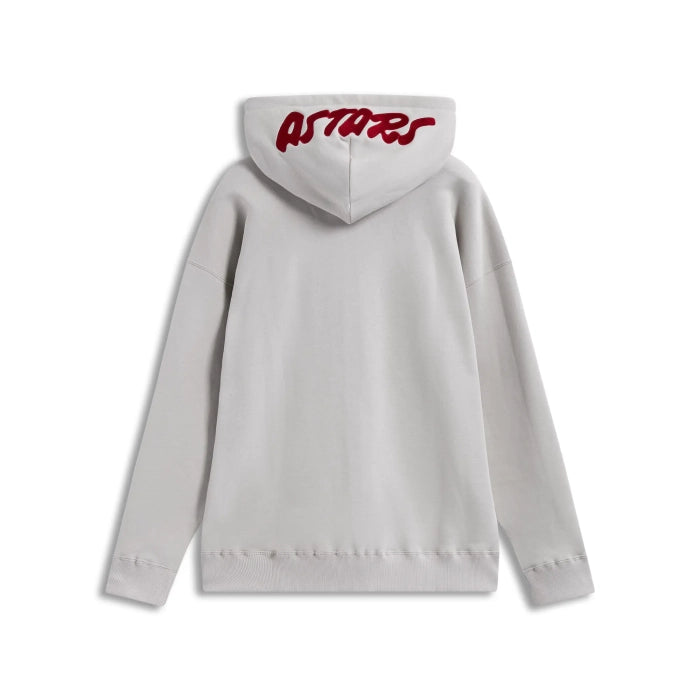Alpinestars Pioneer Oversized Hoodie Cement FREE UK Delivery, FREE 365 Day Returns | Moto Central