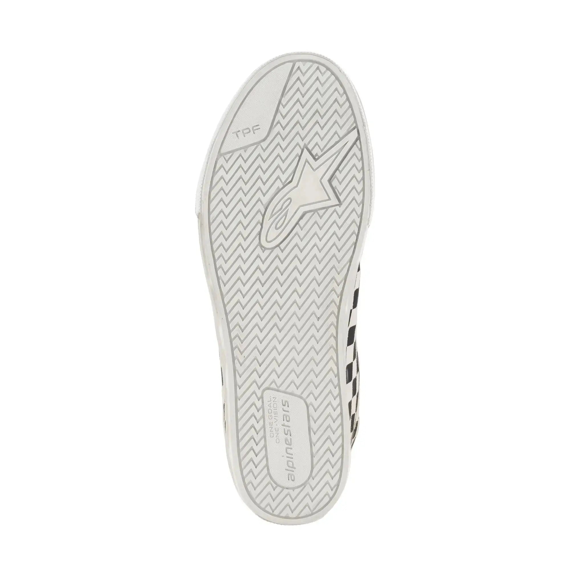 Alpinestars Ride-63 Canvas Shoes Black / White / Chess FREE UK Delivery, FREE 365 Day Returns | Moto Central