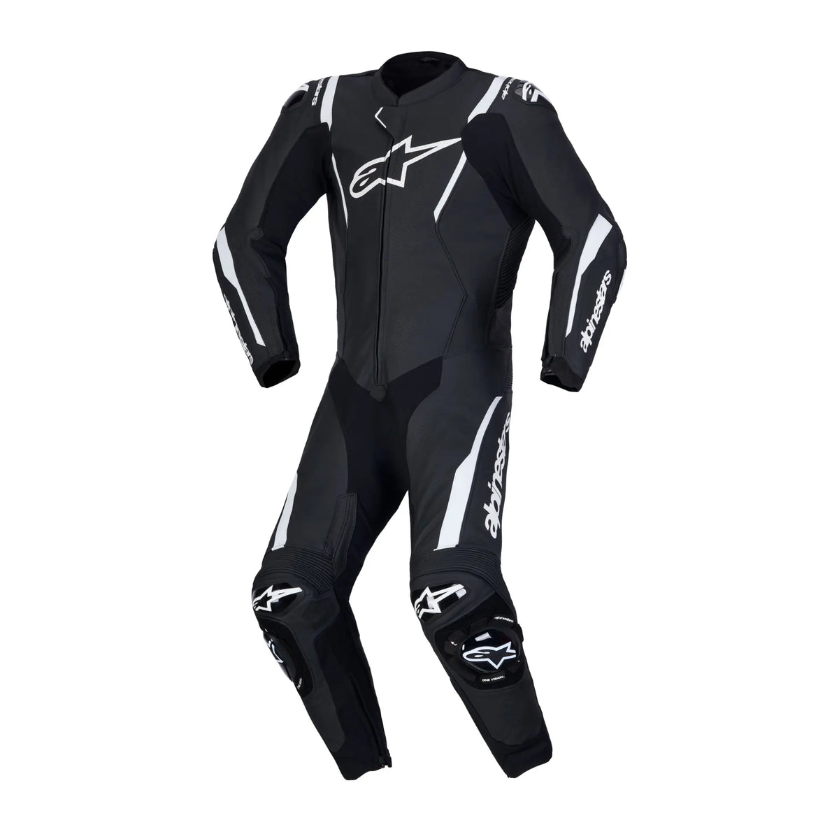 Alpinestars Missile V3 One Piece Leather Suit Black / White FREE UK Delivery, FREE 365 Day Returns | Moto Central