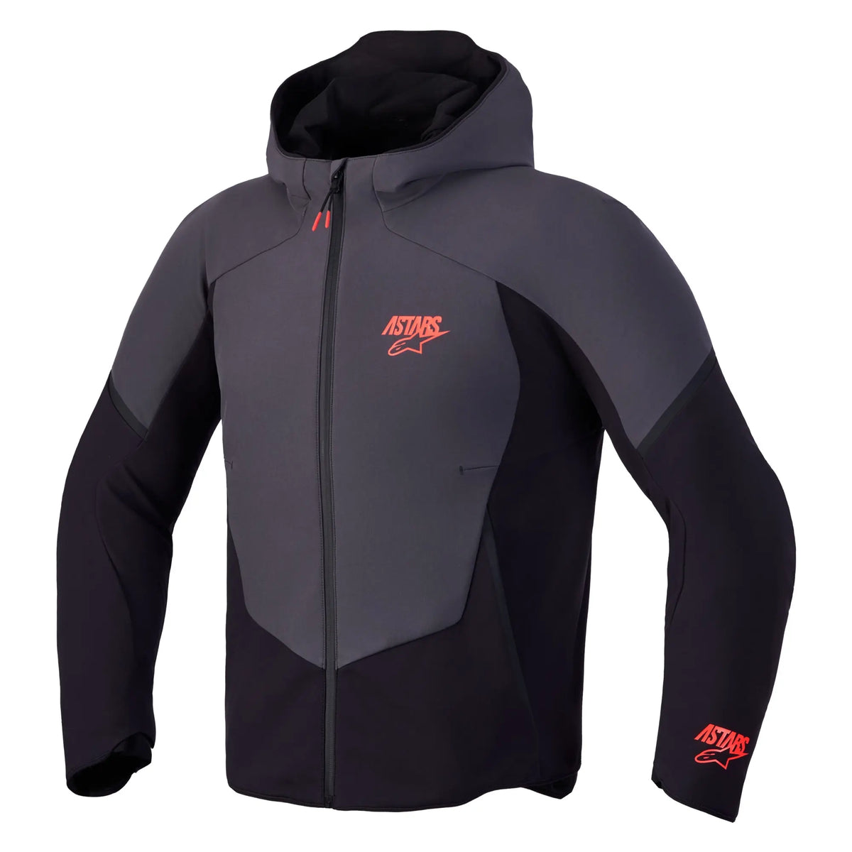 Alpinestars Aeroshell Waterproof Textile Jacket Black / Dark Grey FREE UK Delivery, FREE 365 Day Returns | Moto Central