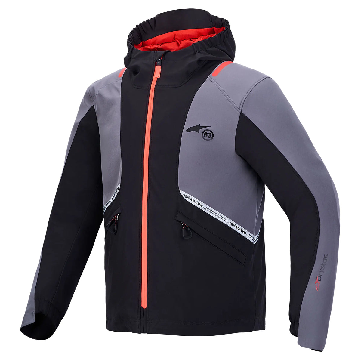 Alpinestars C-5 Drystar Textile Jacket Black / Dark Grey FREE UK Delivery, FREE 365 Day Returns | Moto Central
