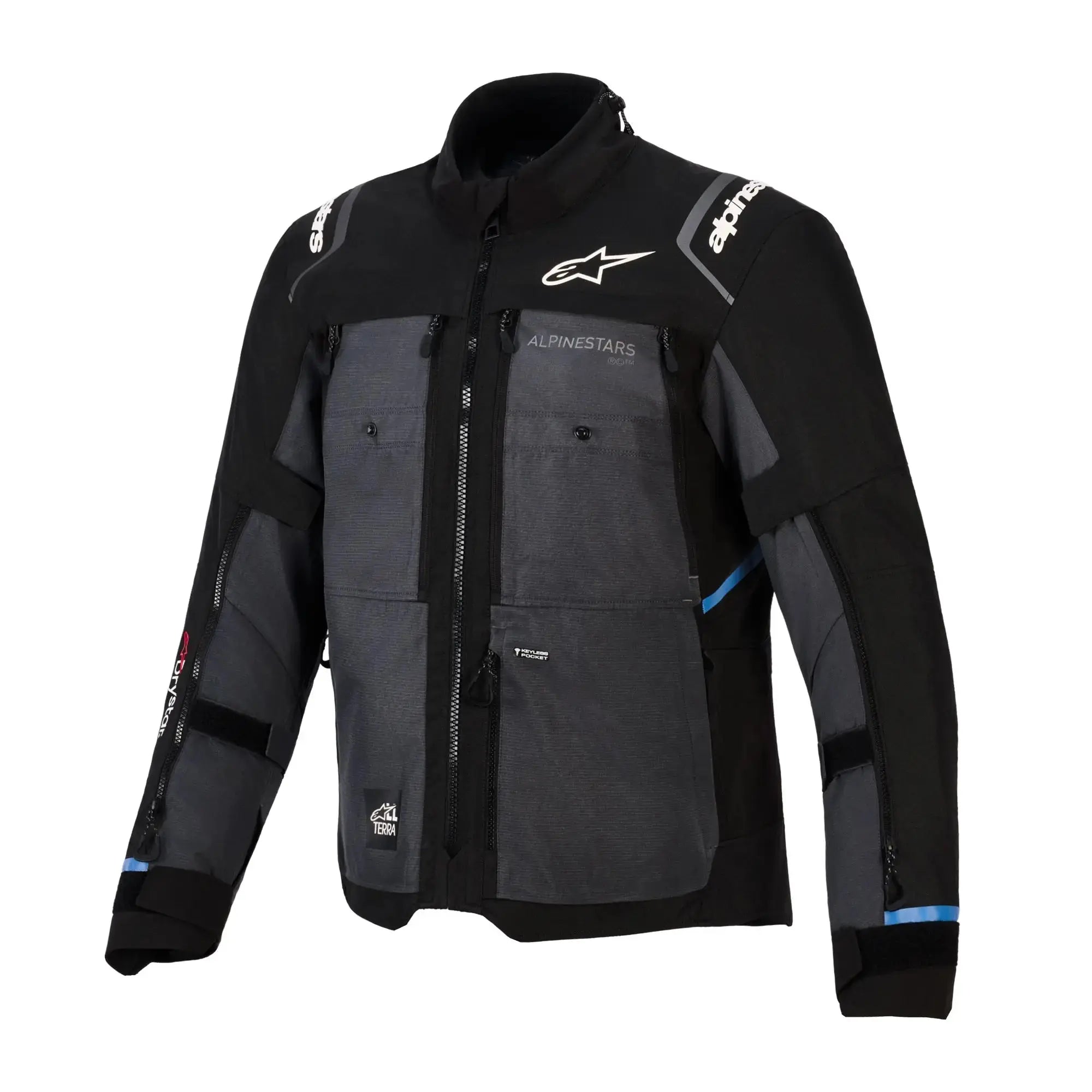 Alpinestars Cusco Drystar Textile Jacket Black / Deep Grey FREE UK Delivery, FREE 365 Day Returns | Moto Central