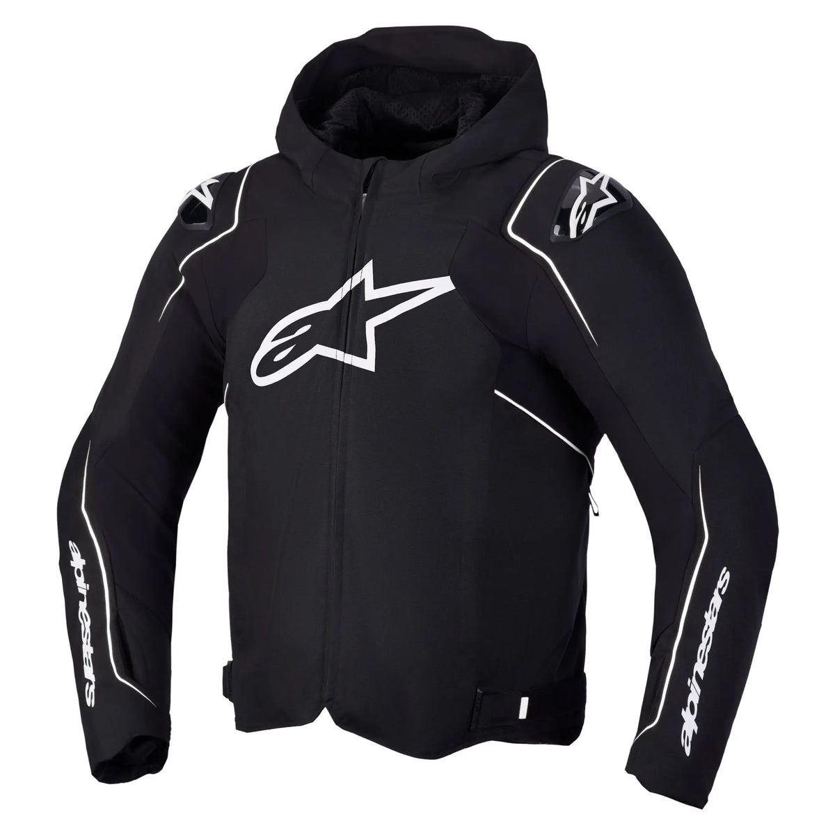 Alpinestars Zaca V2 Waterproof Textile Jacket Black/White FREE Returns
