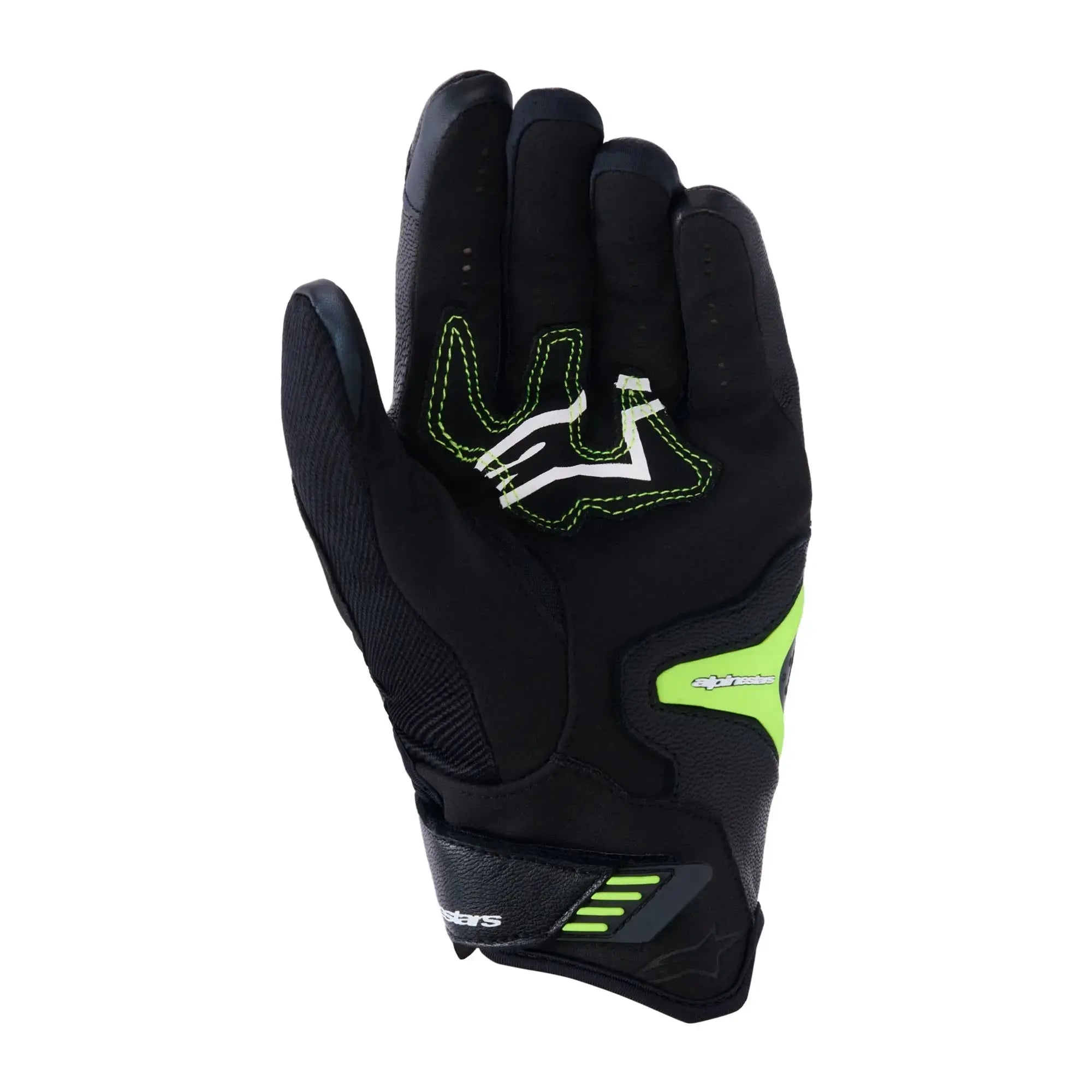 Alpinestars SP-R Pro Gloves Black / Fluo Yellow FREE UK Delivery, FREE 365 Day Returns | Moto Central