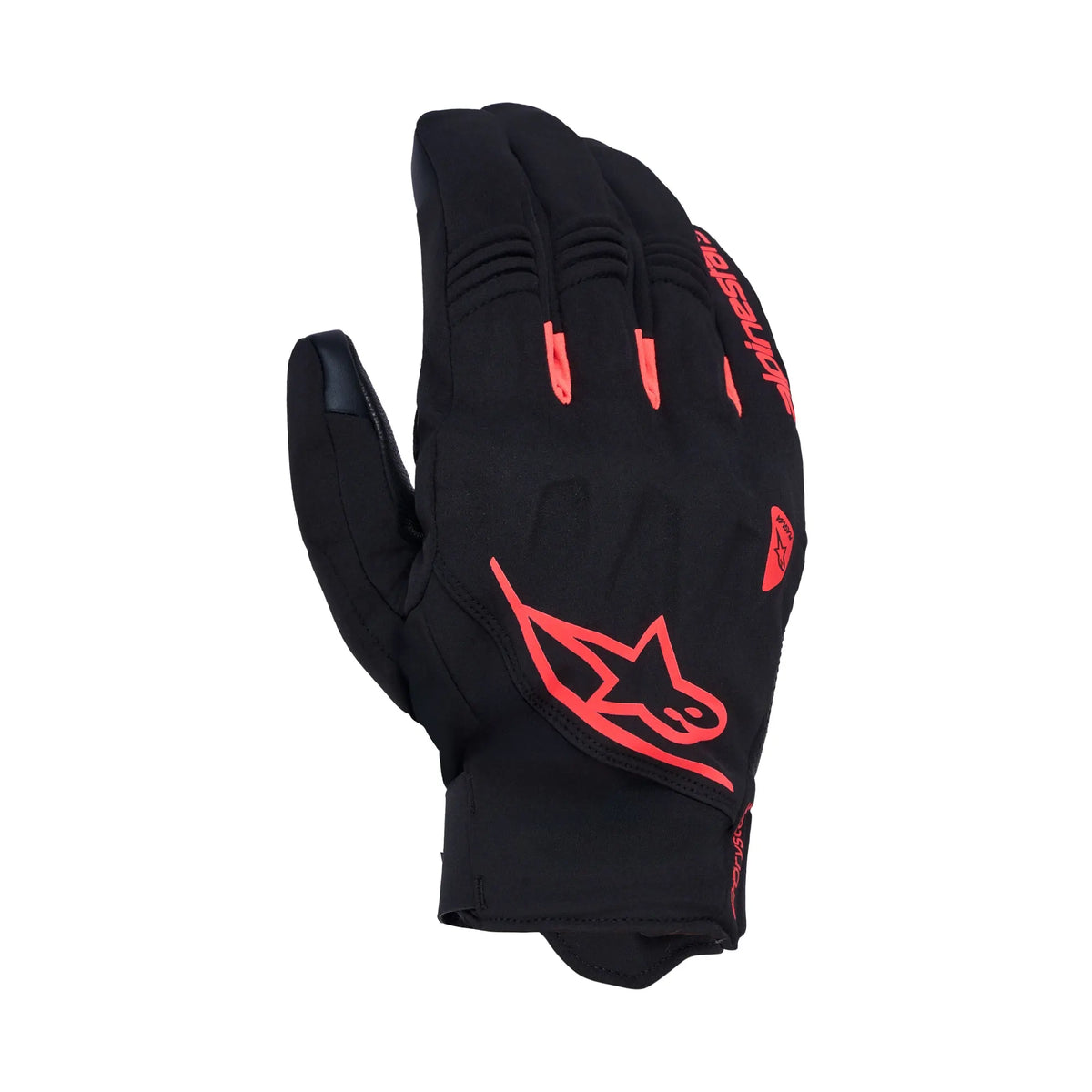 Alpinestars Faster V3 Plasma Drystar Textile Gloves Black / Fluo Red FREE UK Delivery, FREE 365 Day Returns | Moto Central