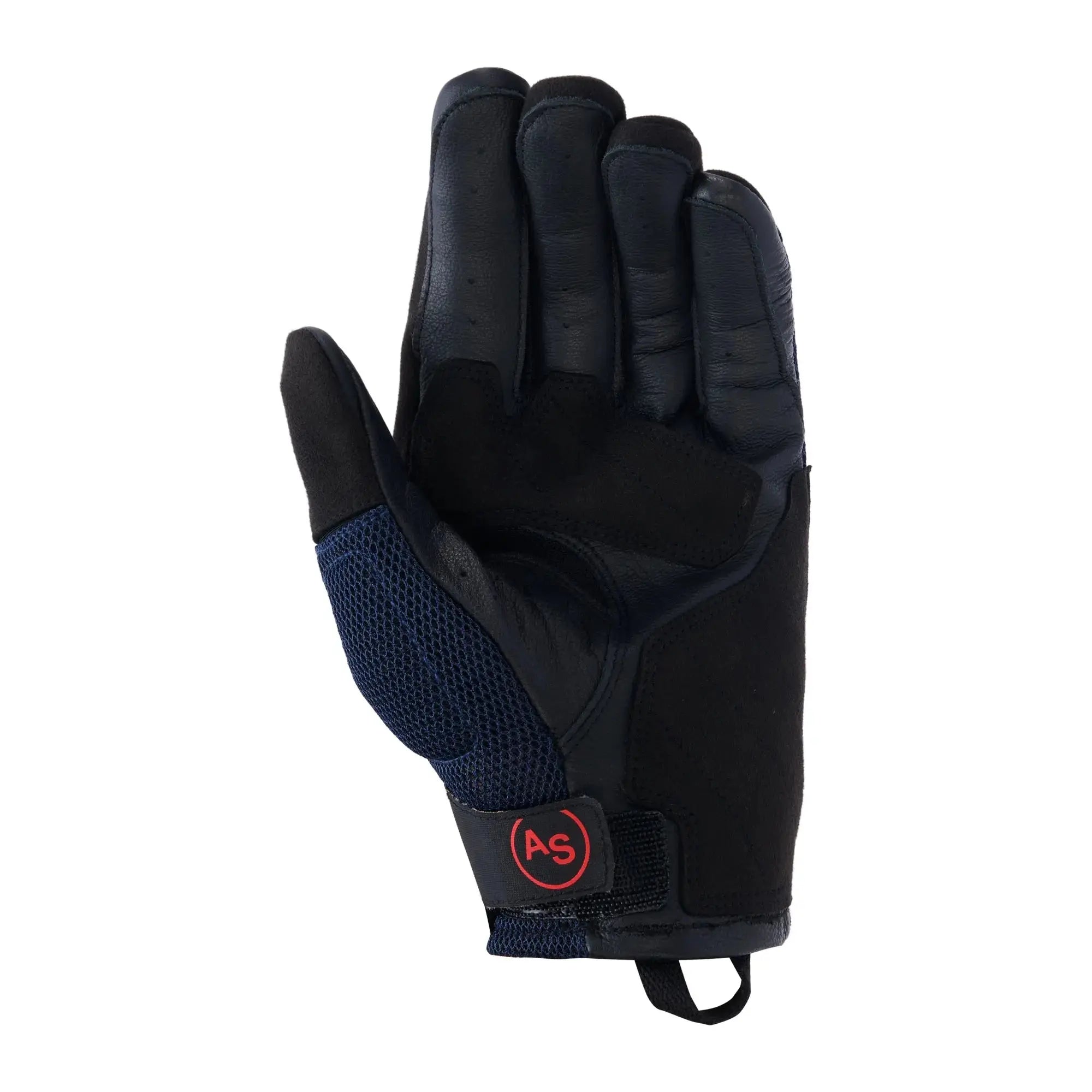 Alpinestars Manti Air Textile Gloves Deep Blue / Fluo Red / Asphalt FREE UK Delivery, FREE 365 Day Returns | Moto Central