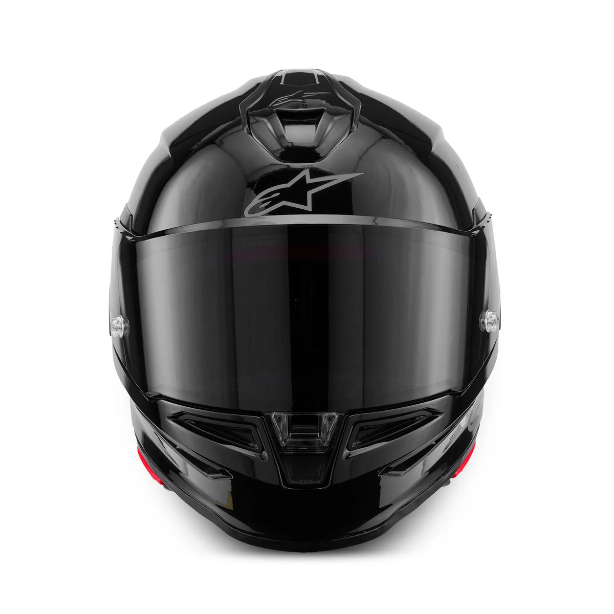 Alpinestars S-R7 Solid Gloss Black FREE UK Delivery, FREE 365 Day Returns | Moto Central