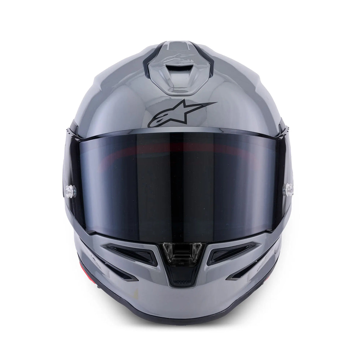 Alpinestars S-R7 Solid Gloss Grey FREE UK Delivery, FREE 365 Day Returns | Moto Central