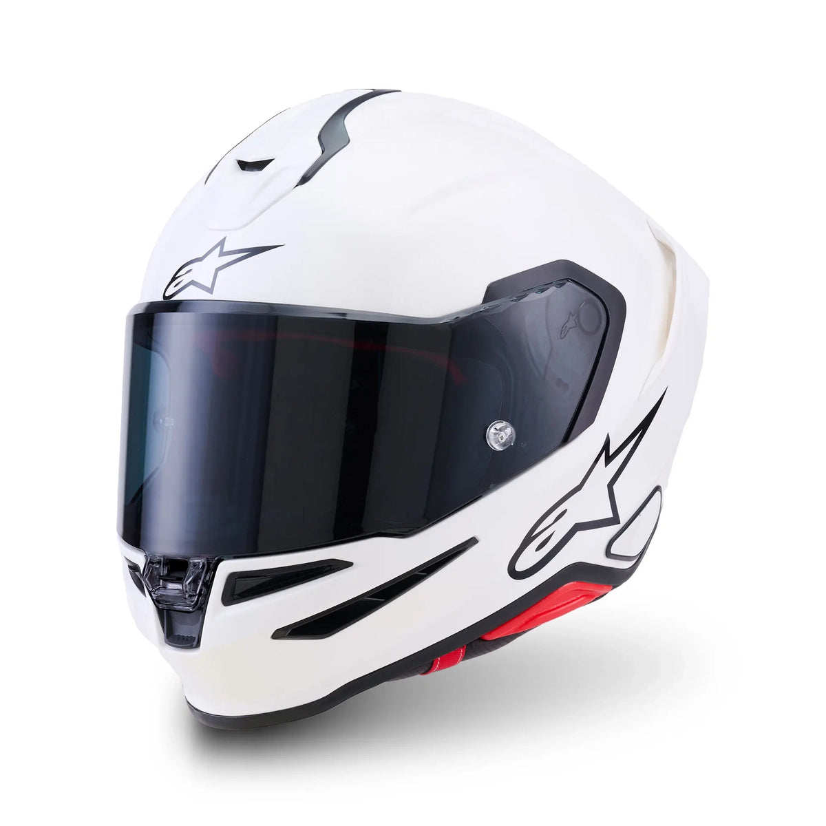 Alpinestars S-R7 Solid Gloss White FREE UK Delivery, FREE 365 Day Returns | Moto Central