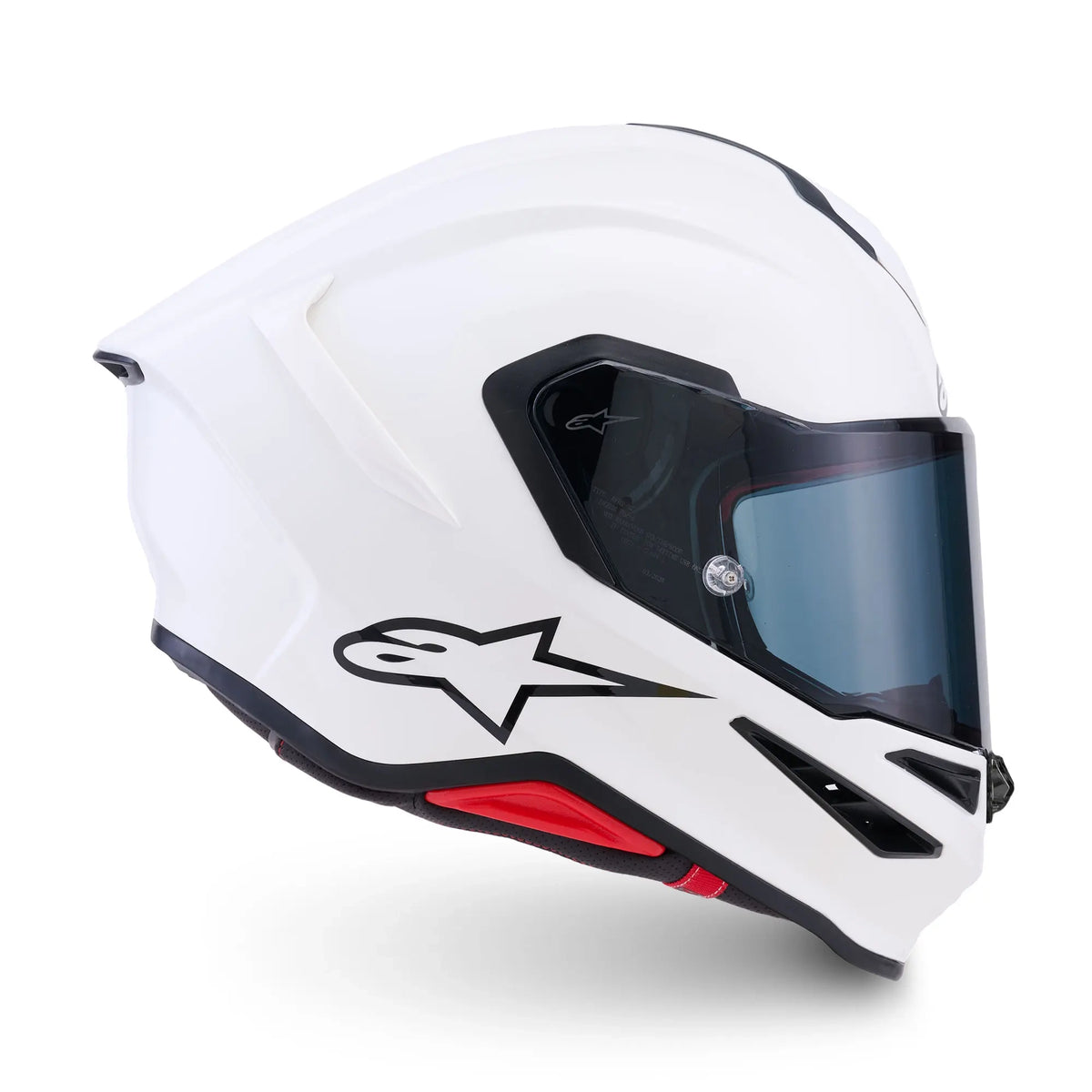 Alpinestars S-R7 Solid Gloss White FREE UK Delivery, FREE 365 Day Returns | Moto Central