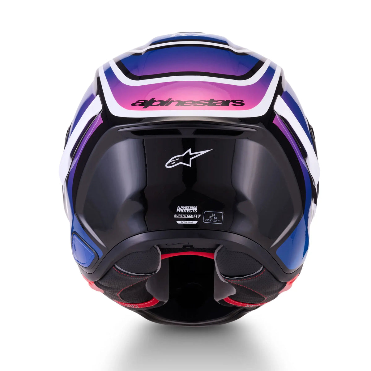 Alpinestars S-R7 Zeal Black / Pink / Fluo White FREE UK Delivery, FREE 365 Day Returns | Moto Central
