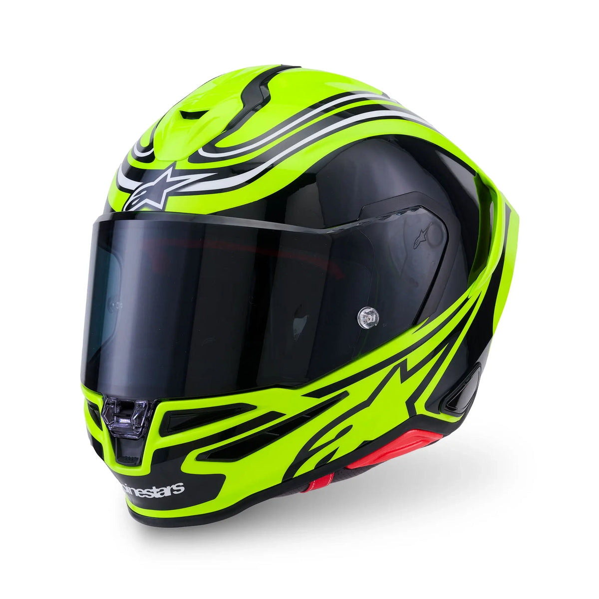 Alpinestars  S-R7 Zeal Fluo Yellow / Black / White FREE UK Delivery, FREE 365 Day Returns | Moto Central