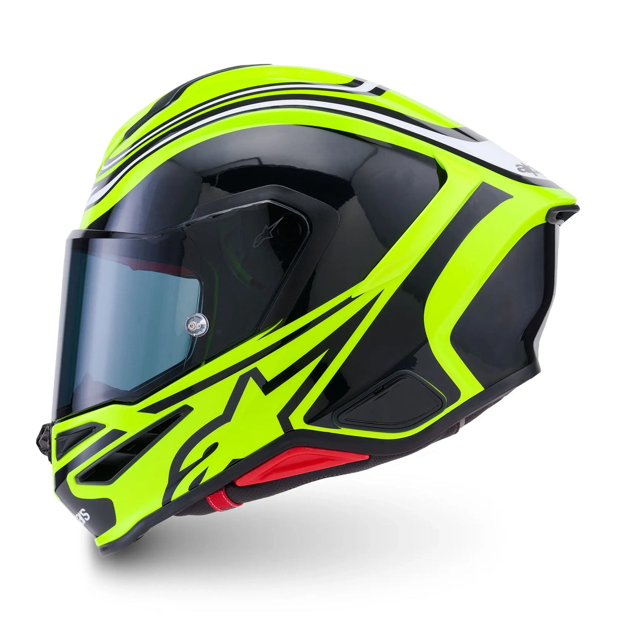 Alpinestars  S-R7 Zeal Fluo Yellow / Black / White FREE UK Delivery, FREE 365 Day Returns | Moto Central