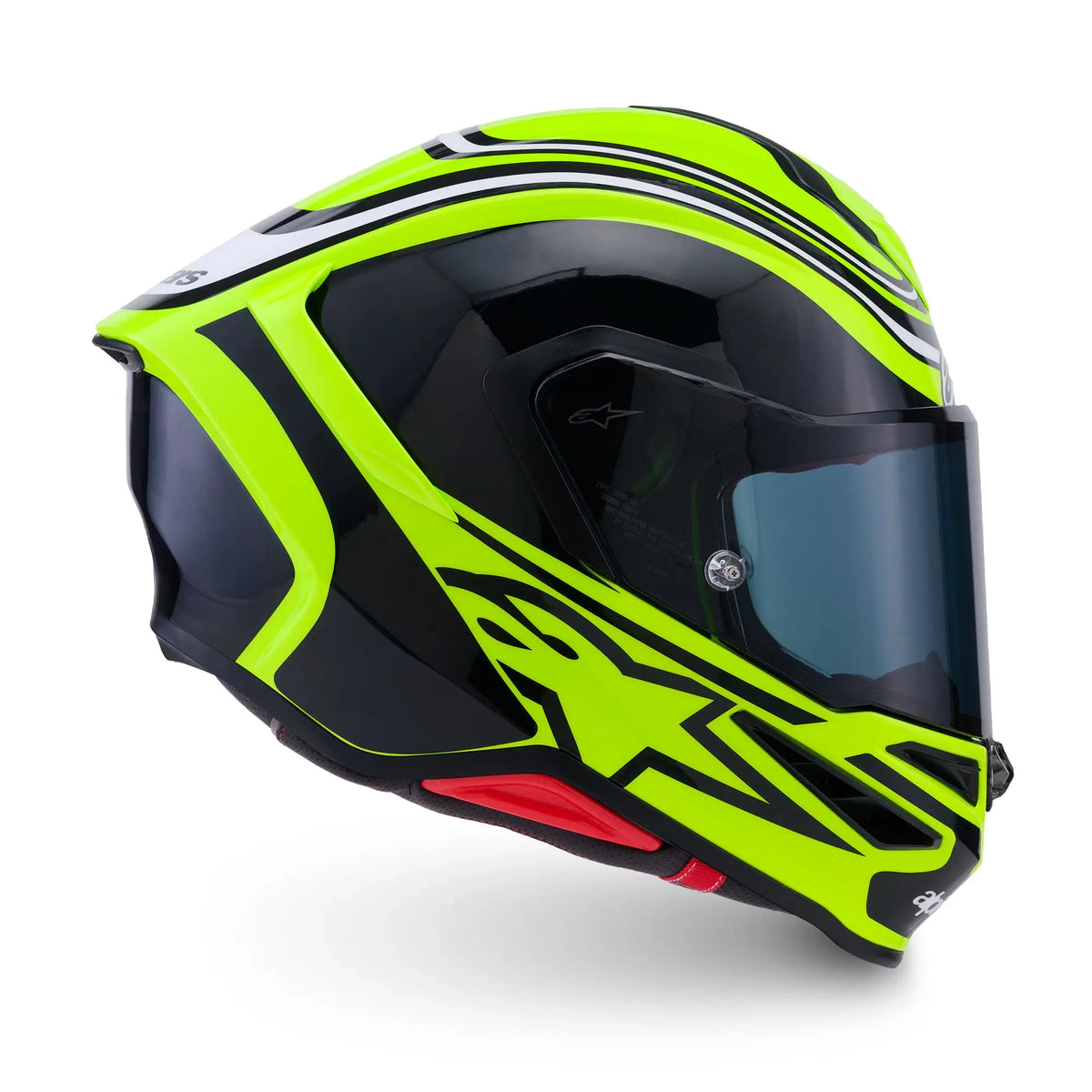 Alpinestars  S-R7 Zeal Fluo Yellow / Black / White FREE UK Delivery, FREE 365 Day Returns | Moto Central