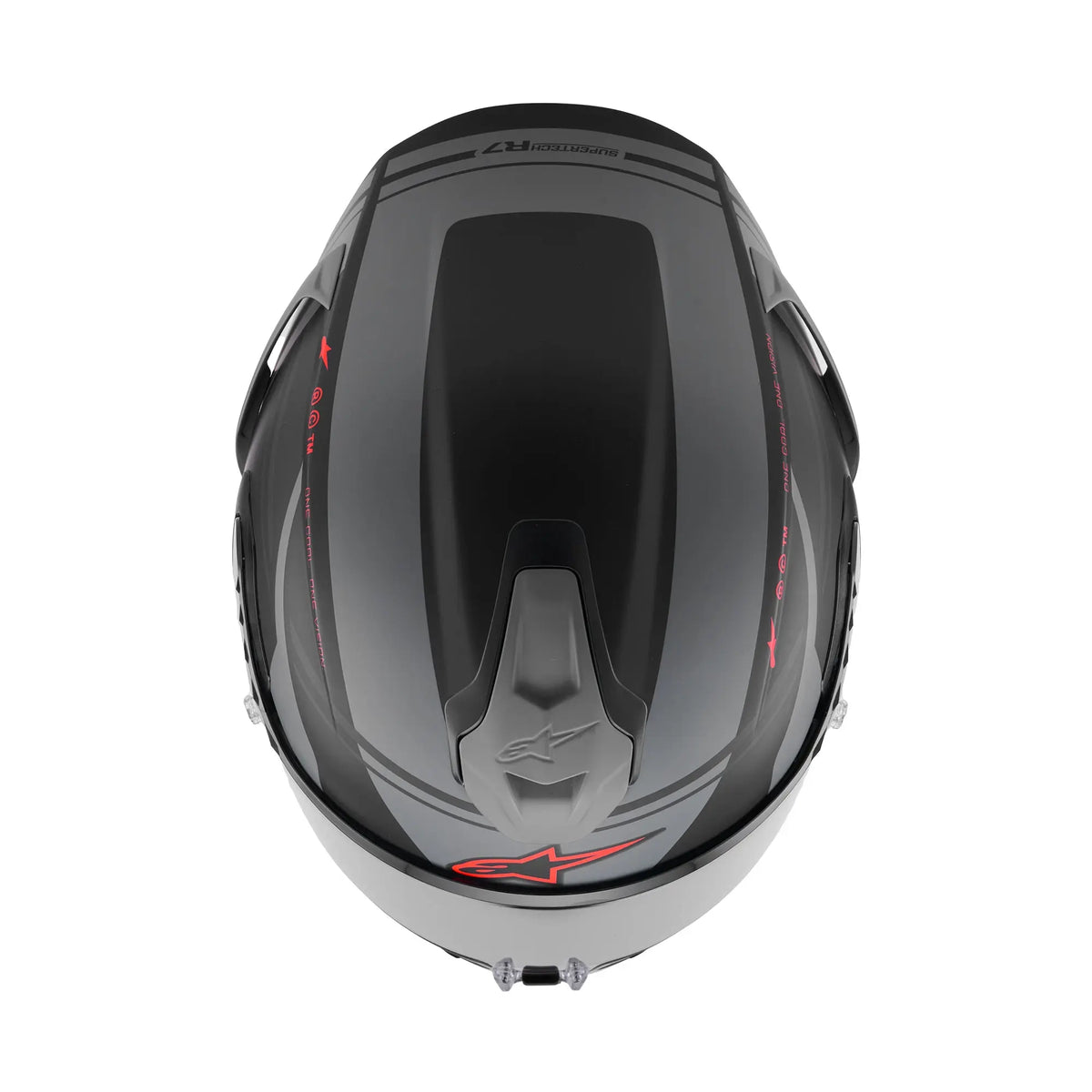 Alpinestars S-R7 A-Core Matt Black / Grey / Red FREE UK Delivery, FREE 365 Day Returns | Moto Central
