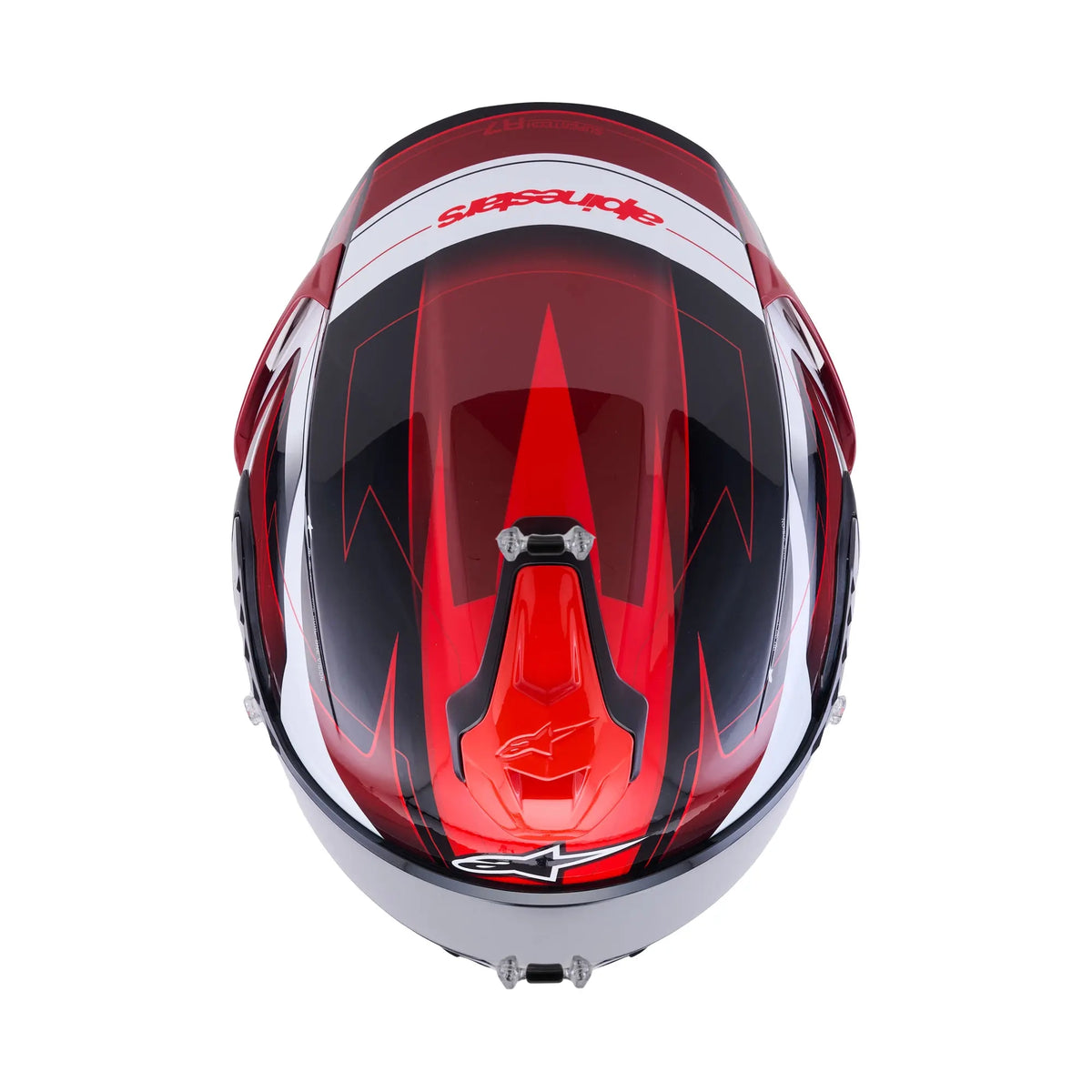 Alpinestars S-R7 Kinetis Gloss Black / Red / White FREE UK Delivery, FREE 365 Day Returns | Moto Central