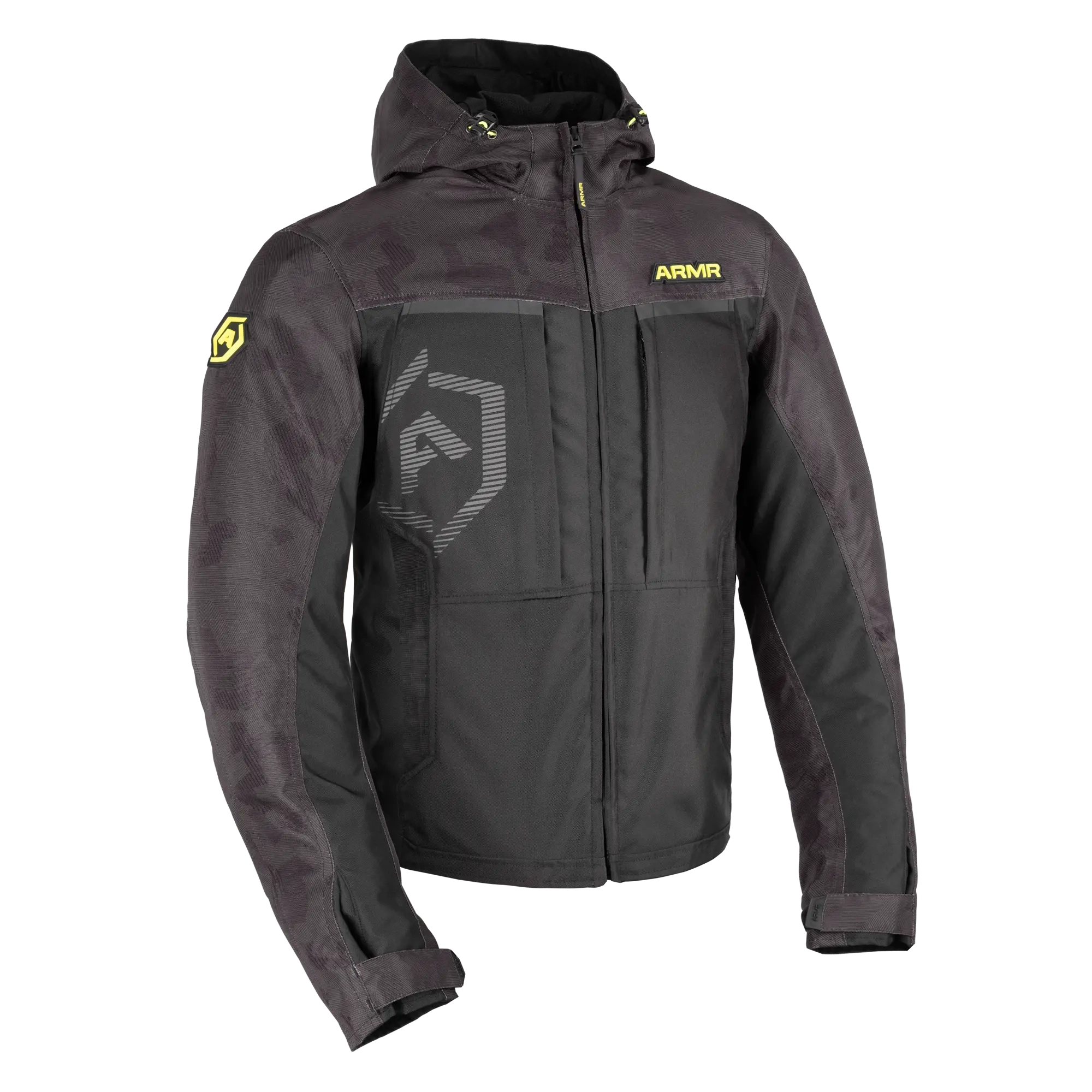 ARMR Suko 1.0 Waterproof Textile Jacket Black / Camo