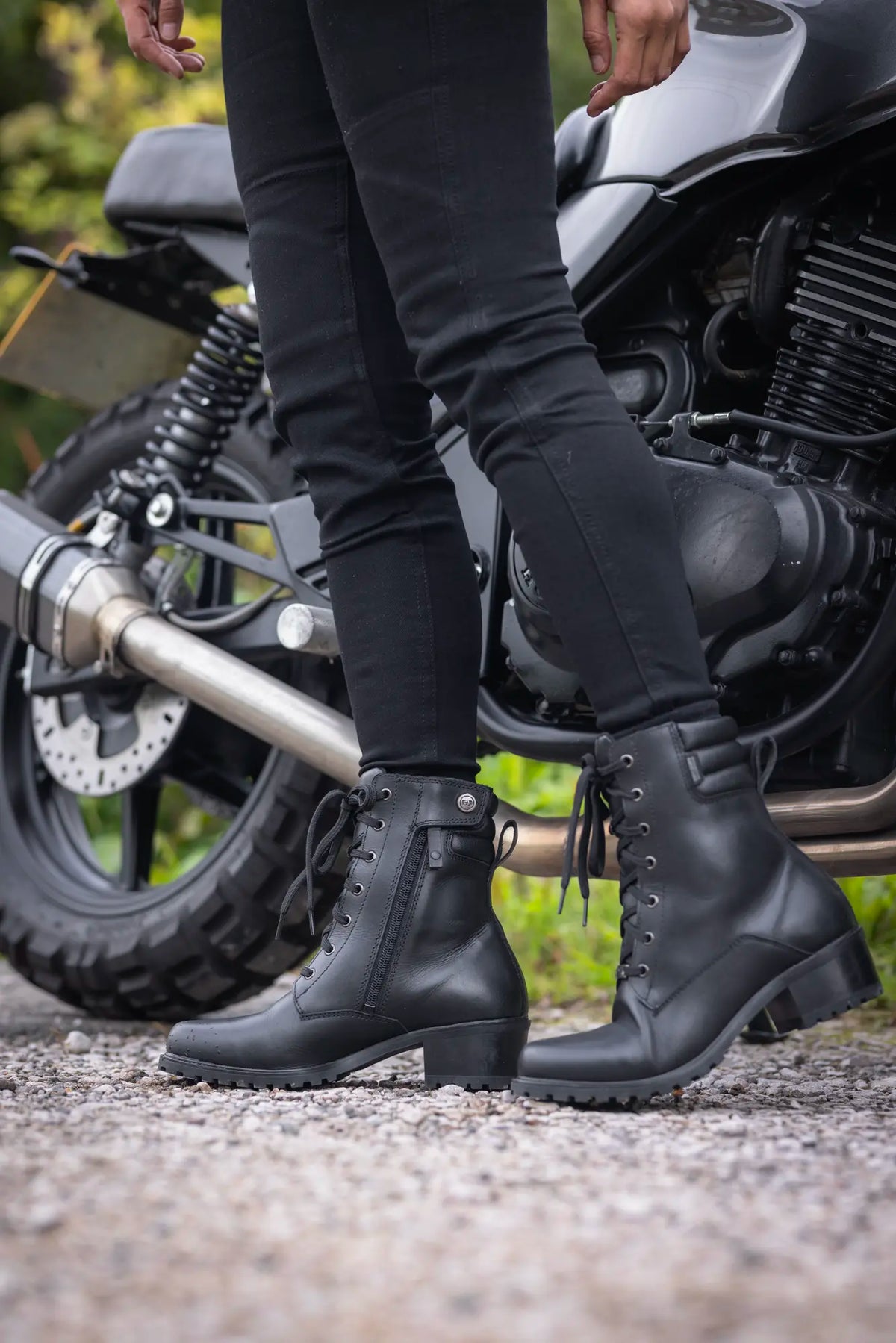 Oxford Lily Dry2Dry Ladies Boots Black FREE UK Delivery, FREE 365 Day Returns | Moto Central