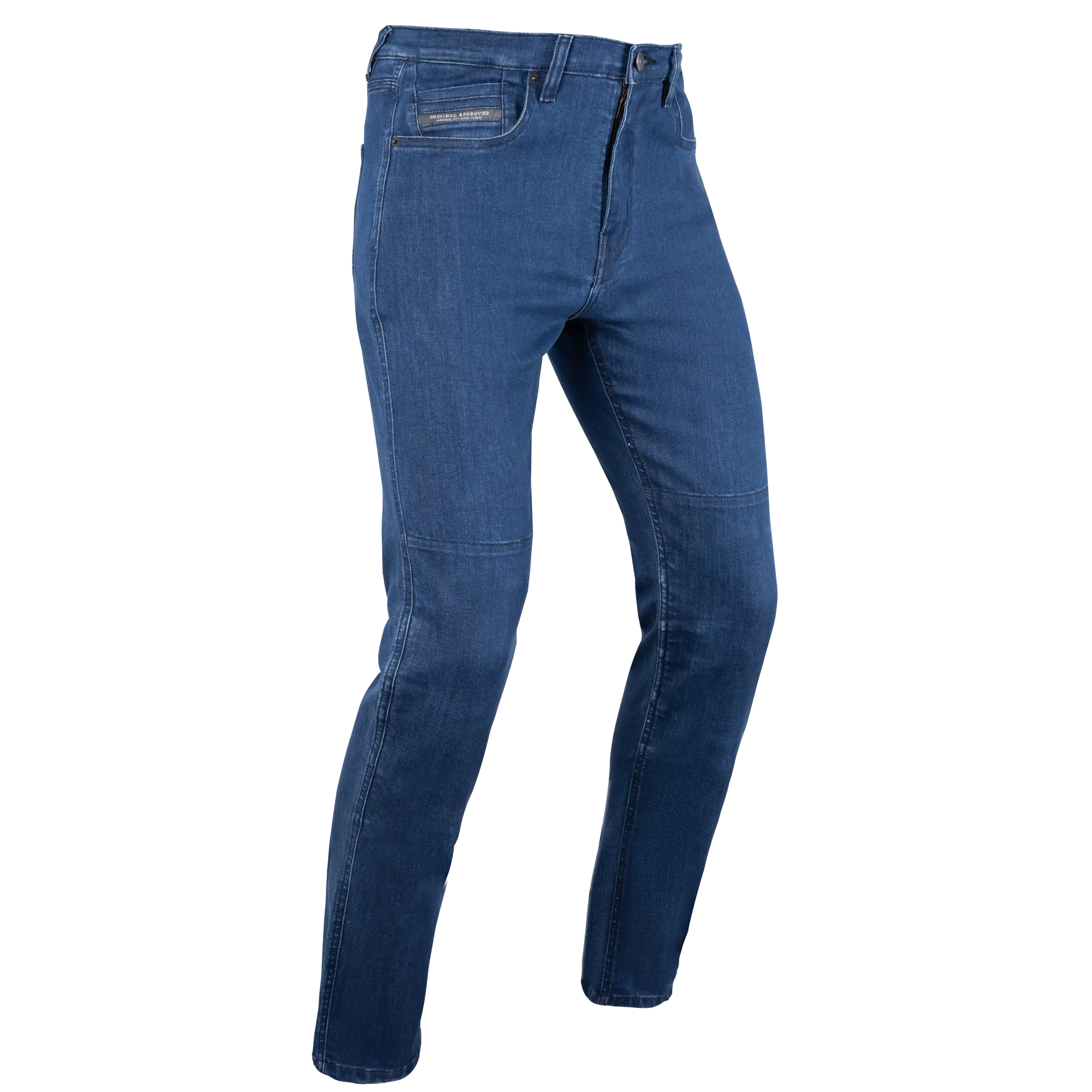 Oxford Original Approved Super Stretch Slim Fit Jeans Mid Blue