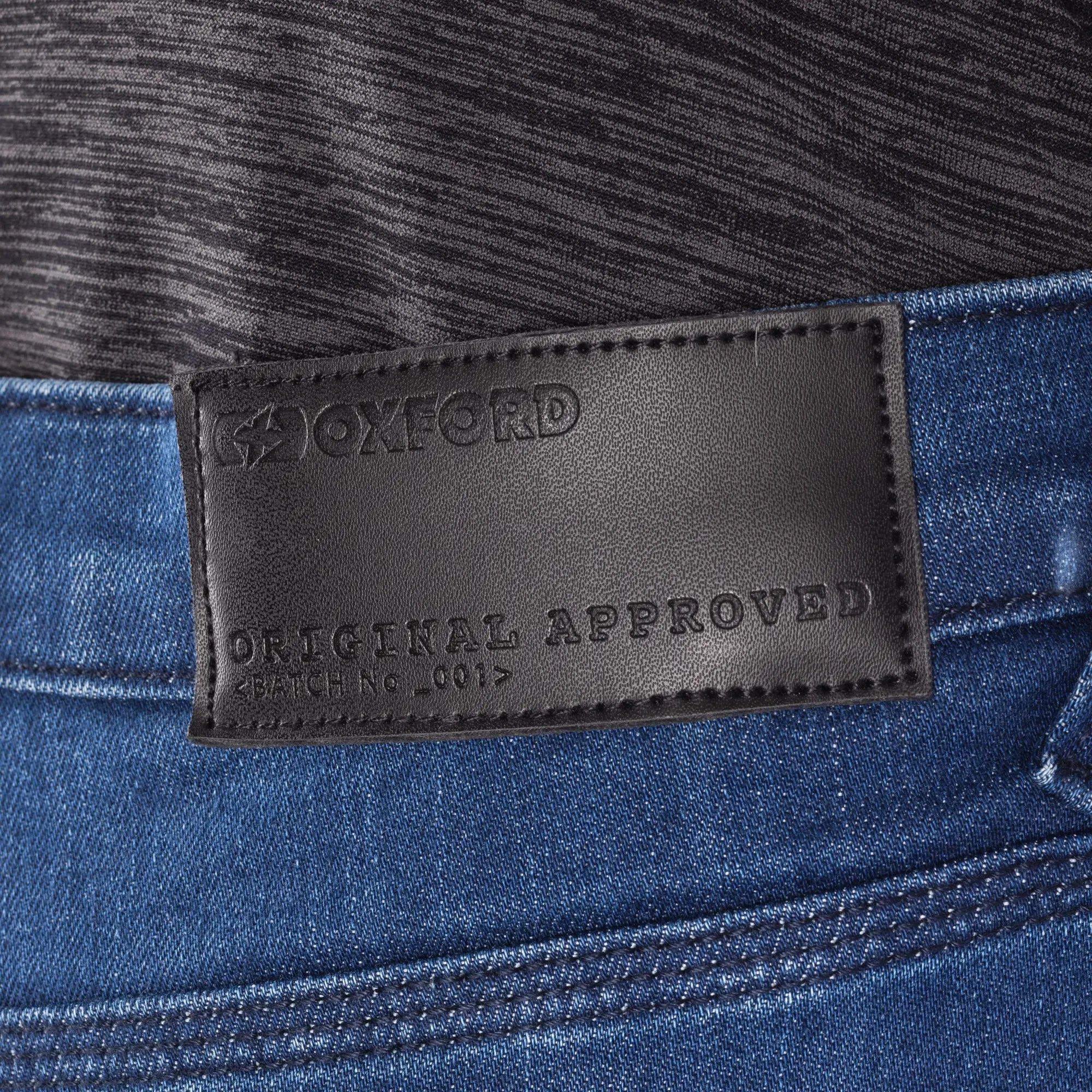 Oxford Original Approved Super Stretch Slim Fit Jeans Mid Blue