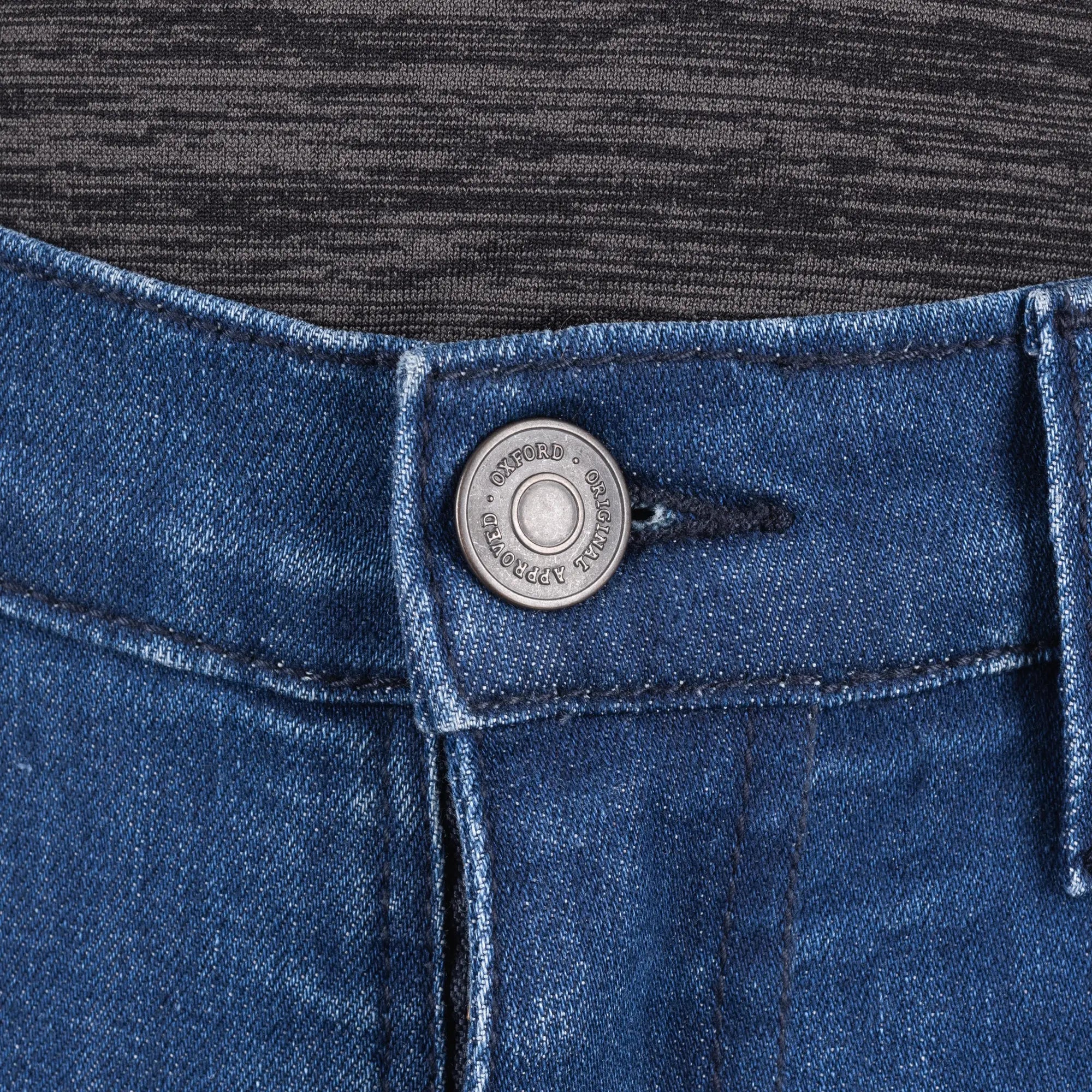 Oxford Original Approved Super Stretch Slim Fit Jeans Mid Blue