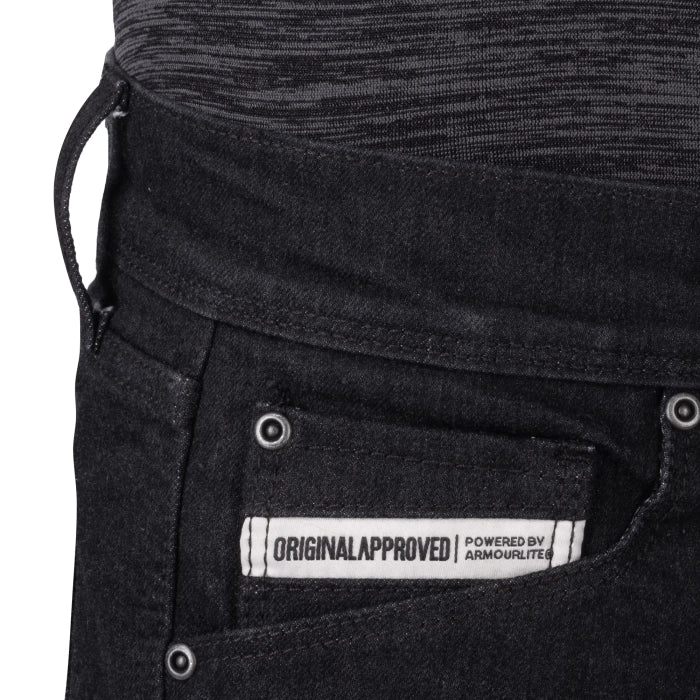 Oxford Original Approved Marshal AAA Straight Jeans Black Wash